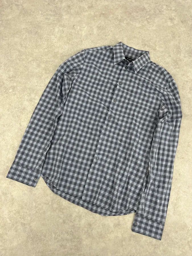 Givenchy Givenchy Blue Checkered Shirt Size US S / EU 44-46 / 1 - 4 Thumbnail