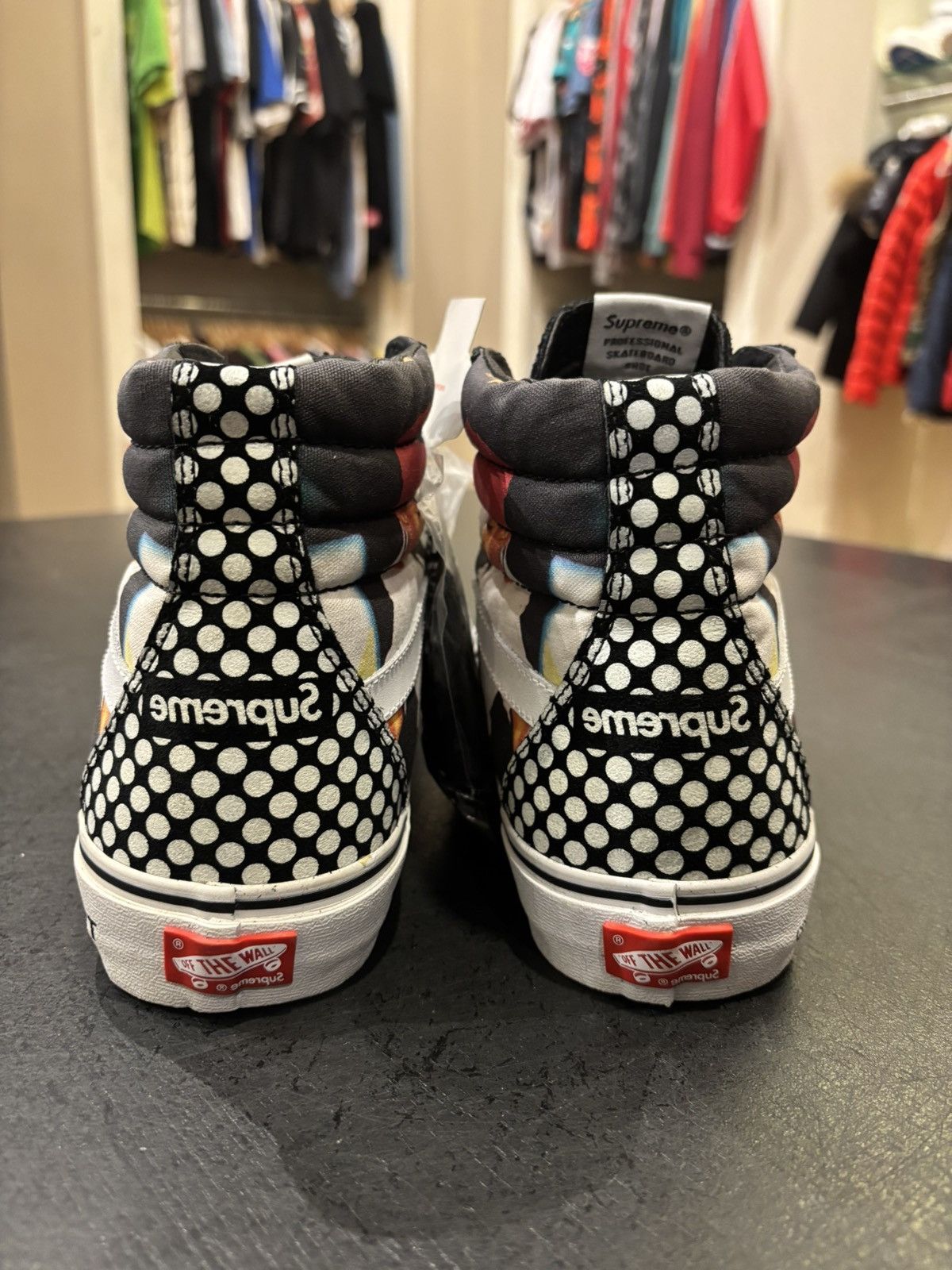 Supreme × Vans Vans X CDG X Supreme High Top Sneaker Size US 8 / EU 41 - 5 Thumbnail