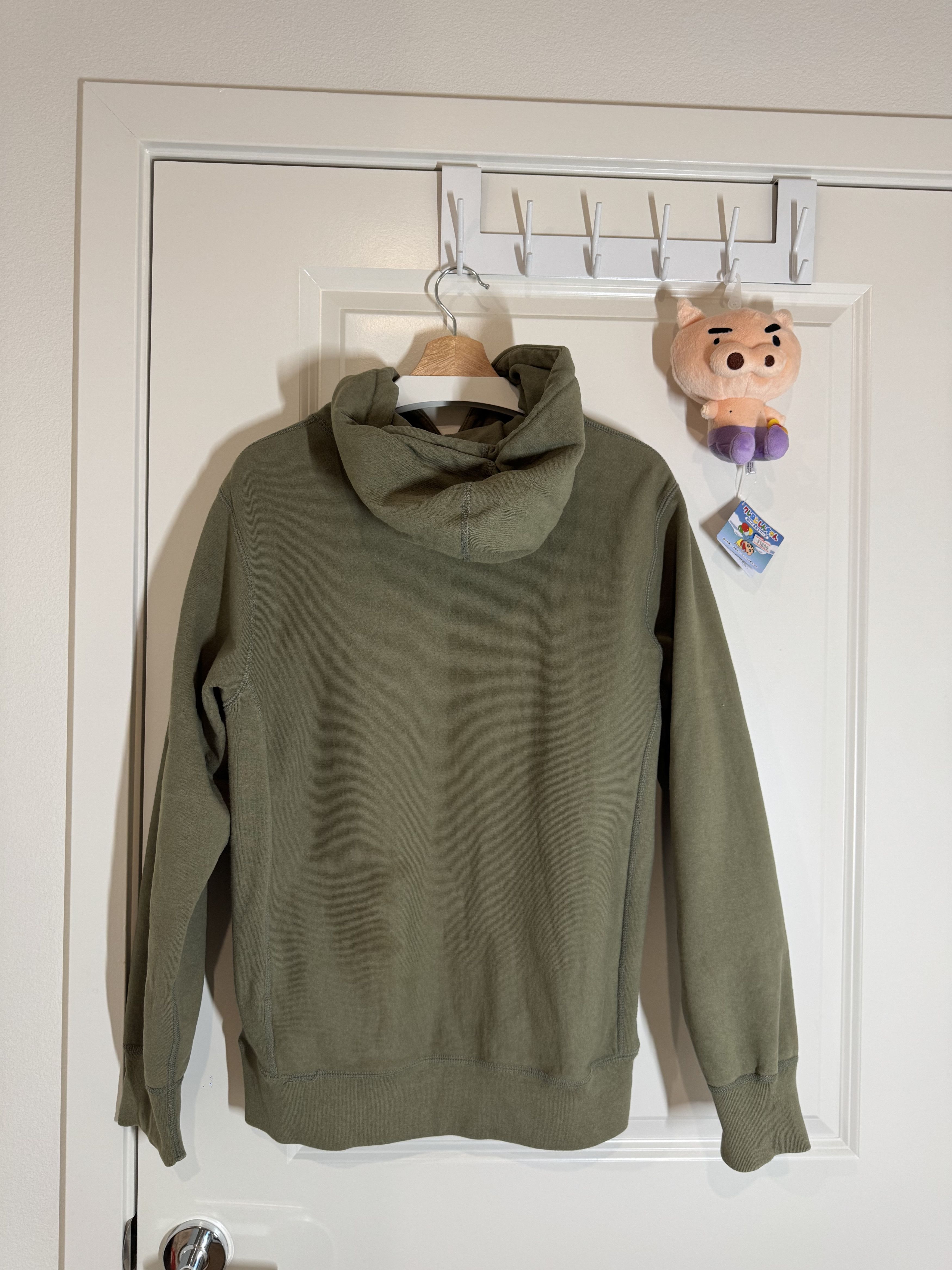 Supreme Supreme FW19 Cone Hooded Sweatshirt Light Olive Medium Size US M / EU 48-50 / 2 - 3 Thumbnail