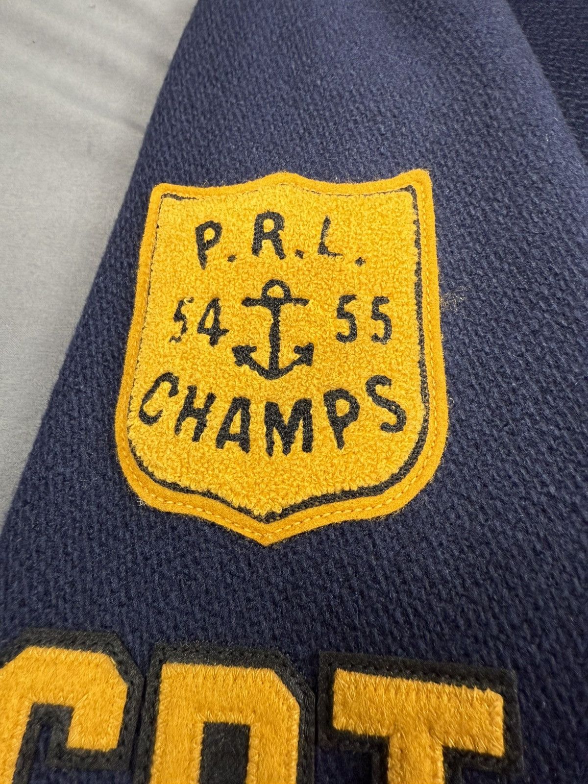 Polo Ralph Lauren Polo Ralph Lauren Sea Hornets Letterman Reversible Jacket XL Size US XL / EU 56 / 4 - 11 Thumbnail