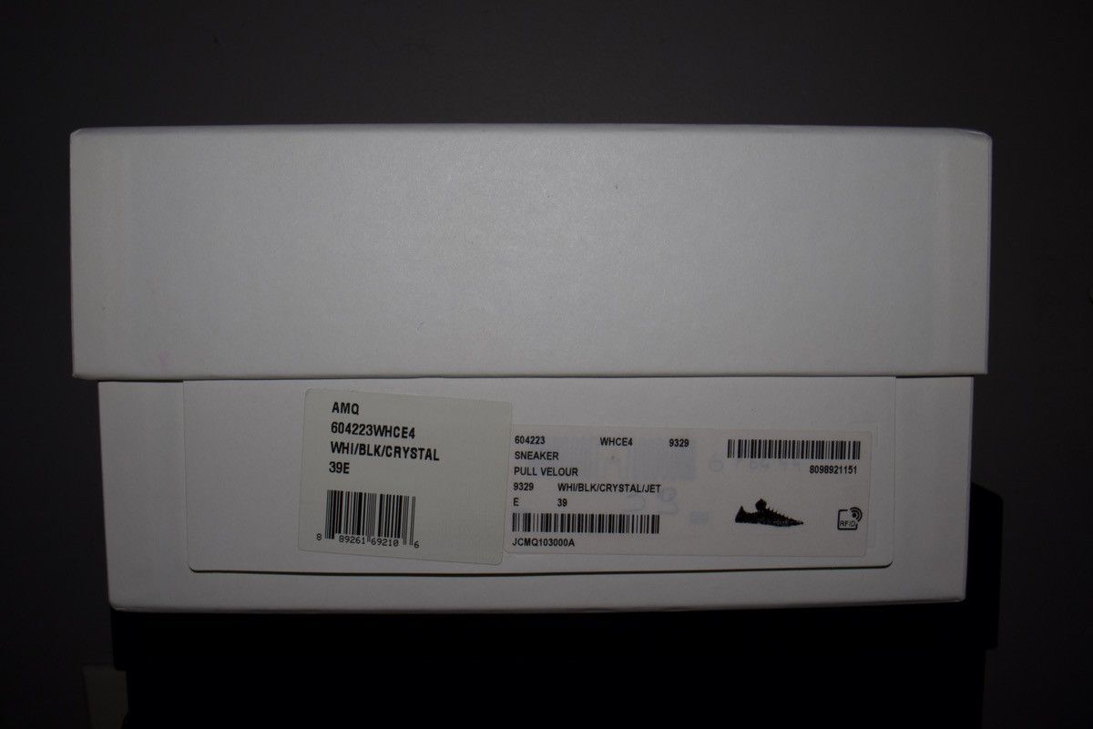 Alexander McQueen Alexander McQueen Crystal Embellished Oversized Sneaker Size US 9 / IT 39 - 11 Thumbnail