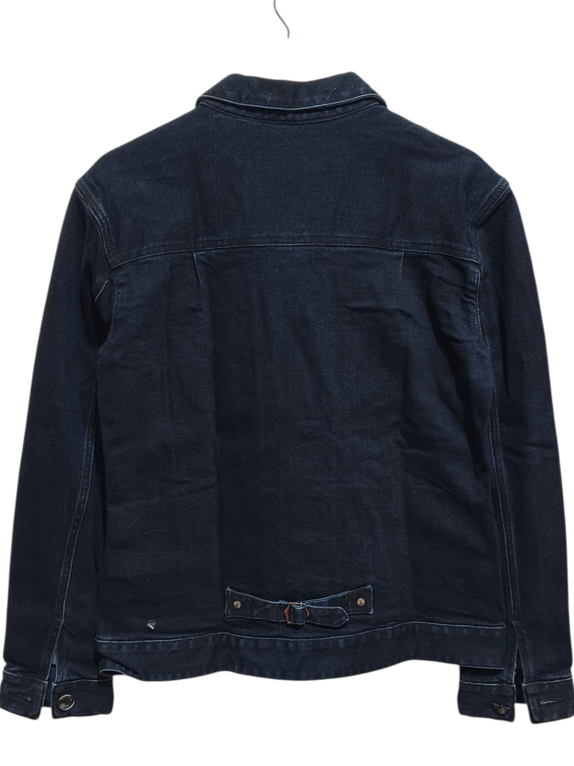 Japanese Brand MONSIEUR NICOLE TYPE 1 DENIM JACKET Size XL / US 12-14 / IT 48-50 - 2 Thumbnail
