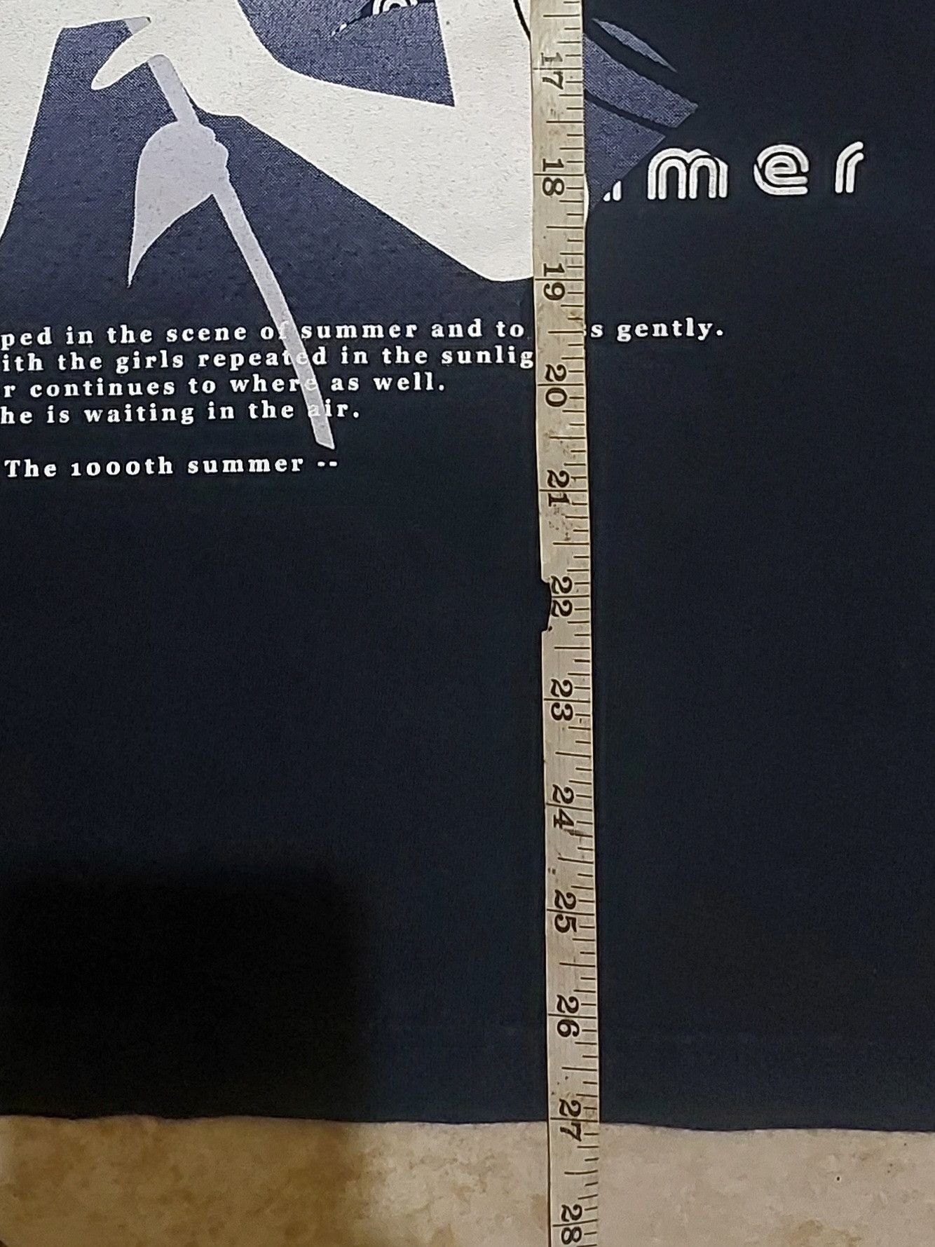 Anime × Japanese Brand The 1000th summer anime tshirt Size US M / EU 48-50 / 2 - 6 Thumbnail