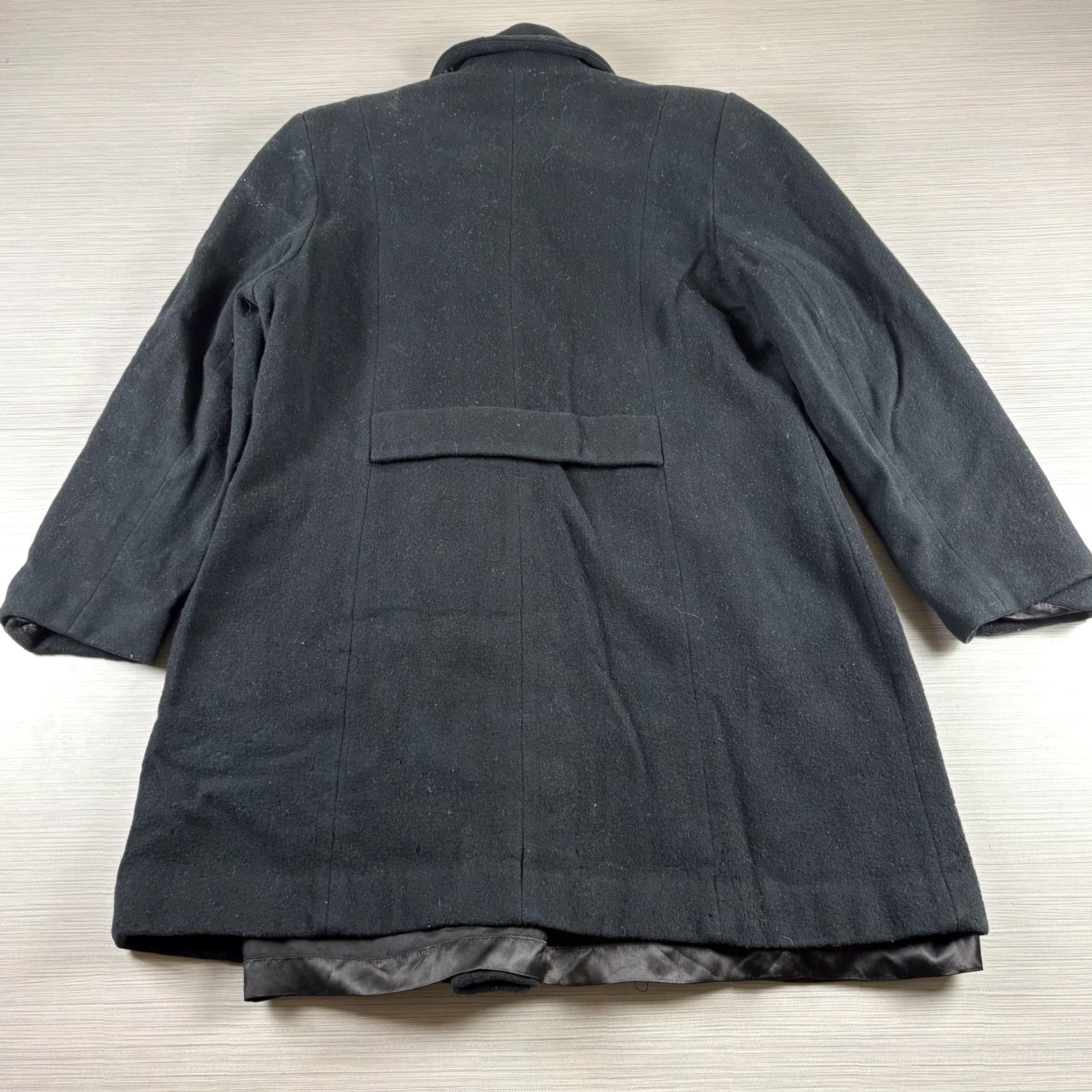 Pendleton VINTAGE Pendleton Coat Womens 8P Black Wool Blend Peacoat Double Breasted Winter Classic Size M / US 6-8 / IT 42-44 - 5 Thumbnail