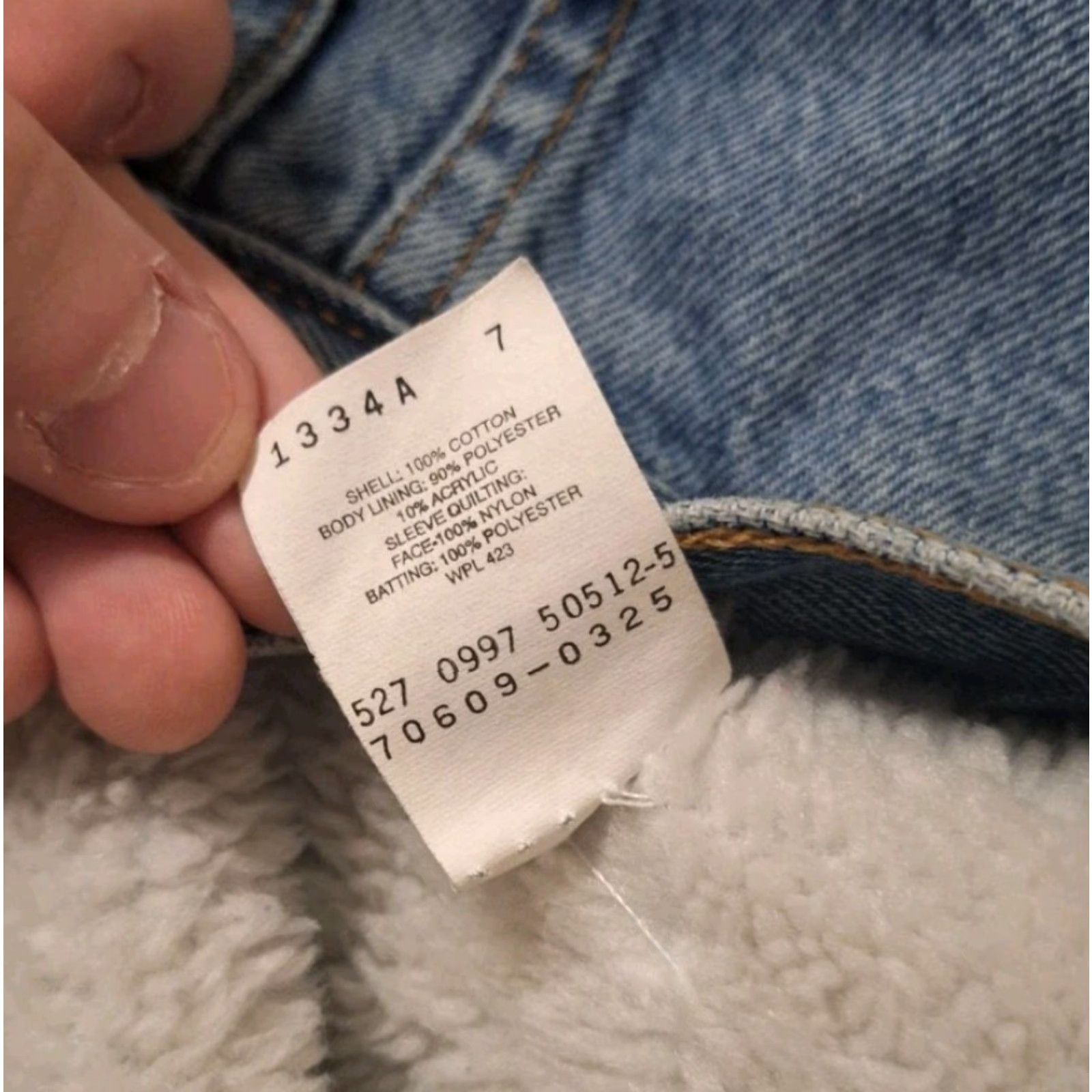 Levi's Levi's Jacket Sherpa Trucker Men XL Denim Blue Rock Casual Active Size US XL / EU 56 / 4 - 2 Thumbnail