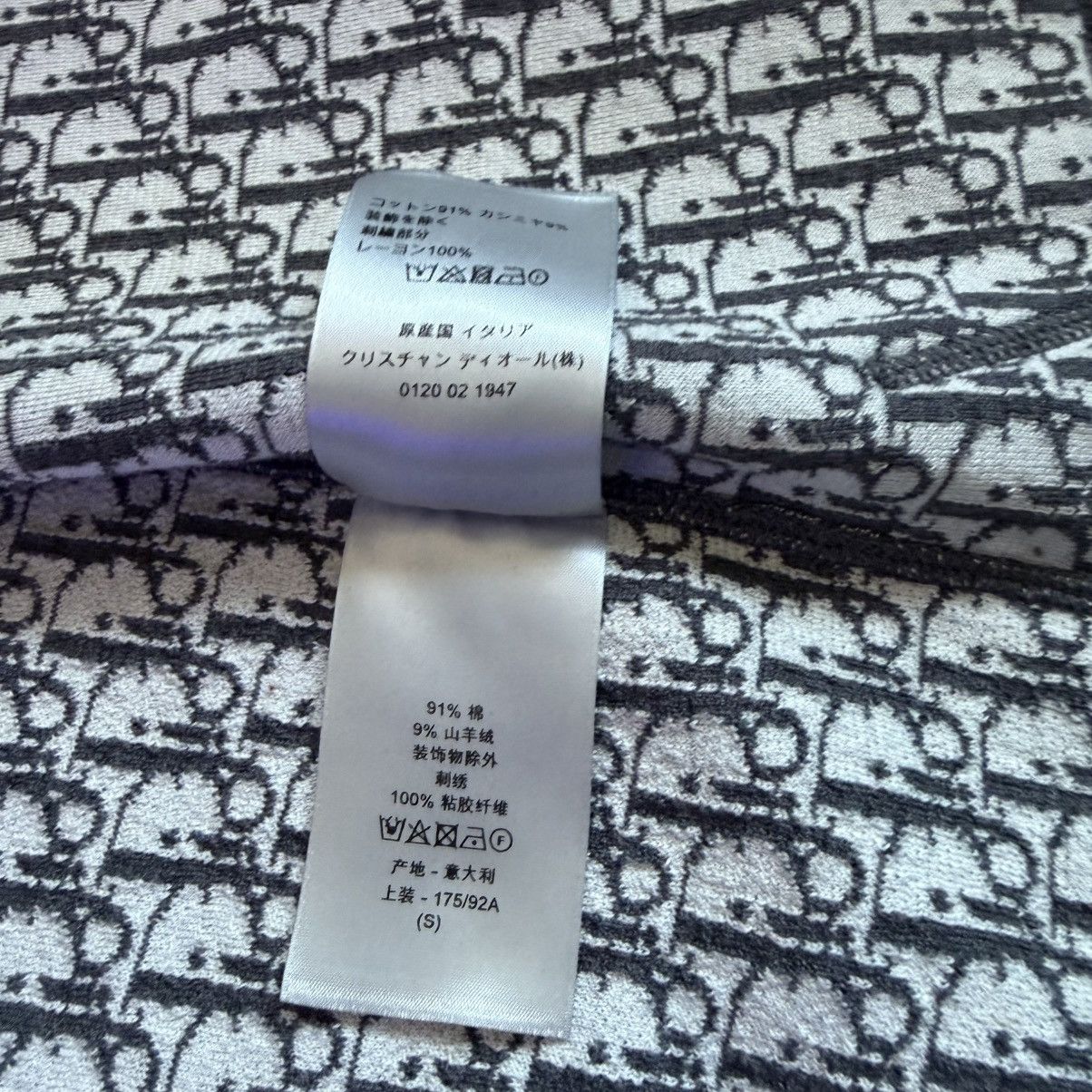 Dior Dior Jacquard Zip Up Hoodie Size US S / EU 44-46 / 1 - 12 Thumbnail