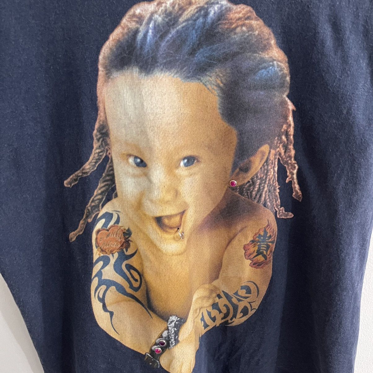 Vintage Vintage Baby Face Tee By Heavy Metal Size US M / EU 48-50 / 2 - 2 Thumbnail