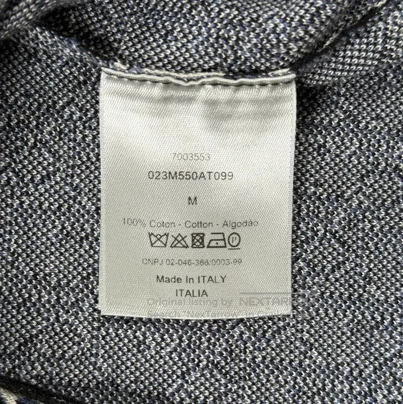 Dior Dior Blue Cotton Long Sleeve Shirt for Men . Size US M / EU 48-50 / 2 - 4 Thumbnail
