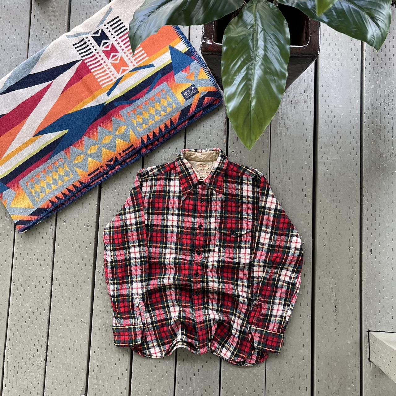 McGregor × Vintage 60s McGregor wool plaid button up Size US M / EU 48-50 / 2 - 5 Thumbnail