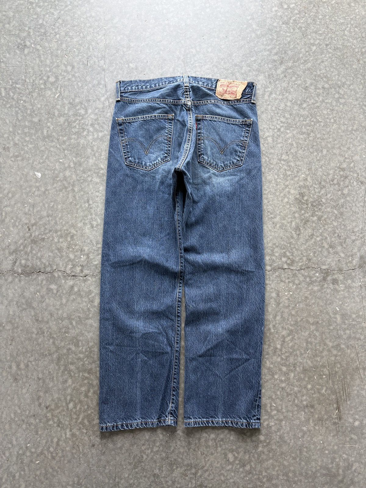 Levi's Vintage Y2K Levis 501 XX Denim Jeans 34x30 Size US 34 / EU 50 - 8 Thumbnail