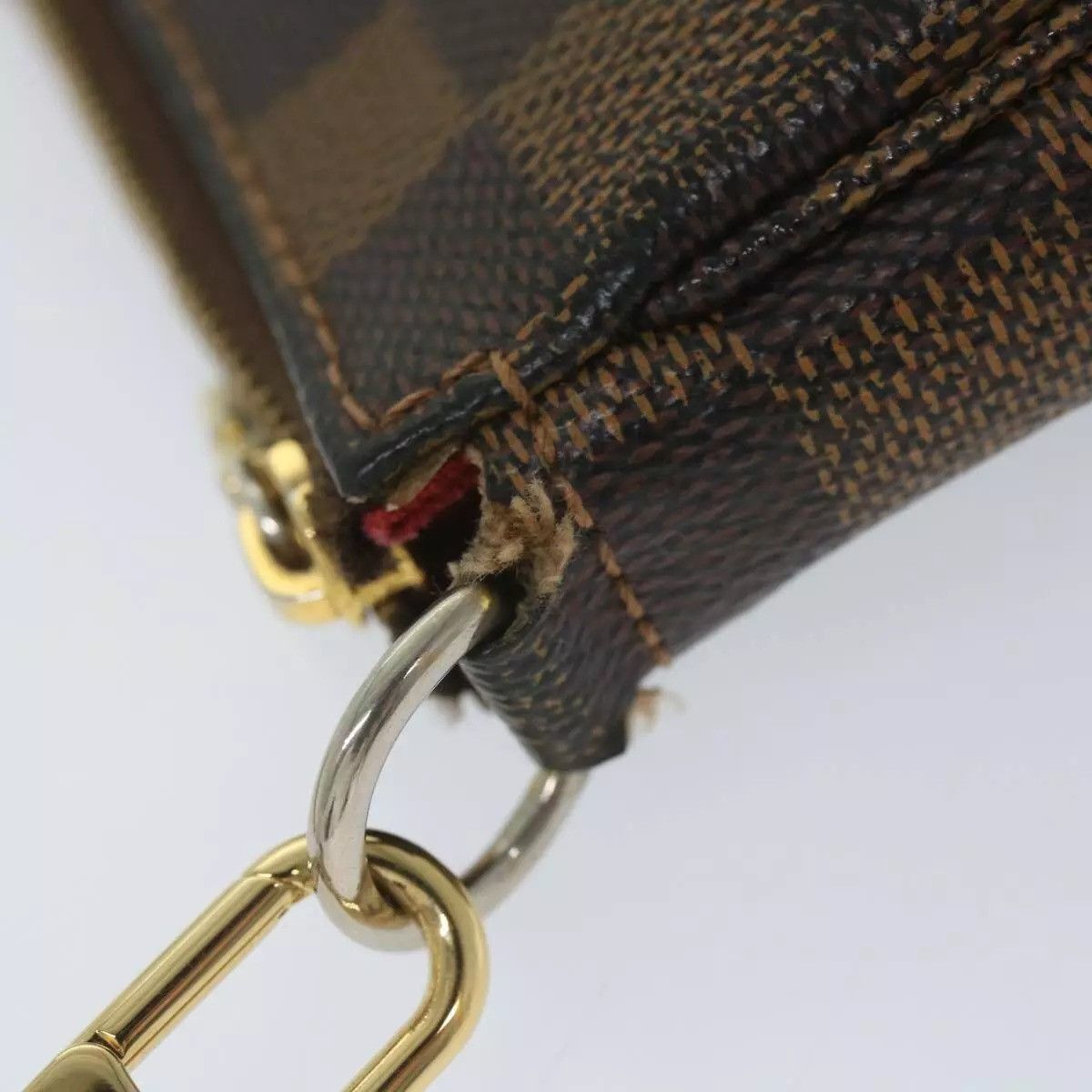 Louis Vuitton LOUIS VUITTON Damier Ebene Pochette Accessoires Pouch Size ONE SIZE - 7 Thumbnail