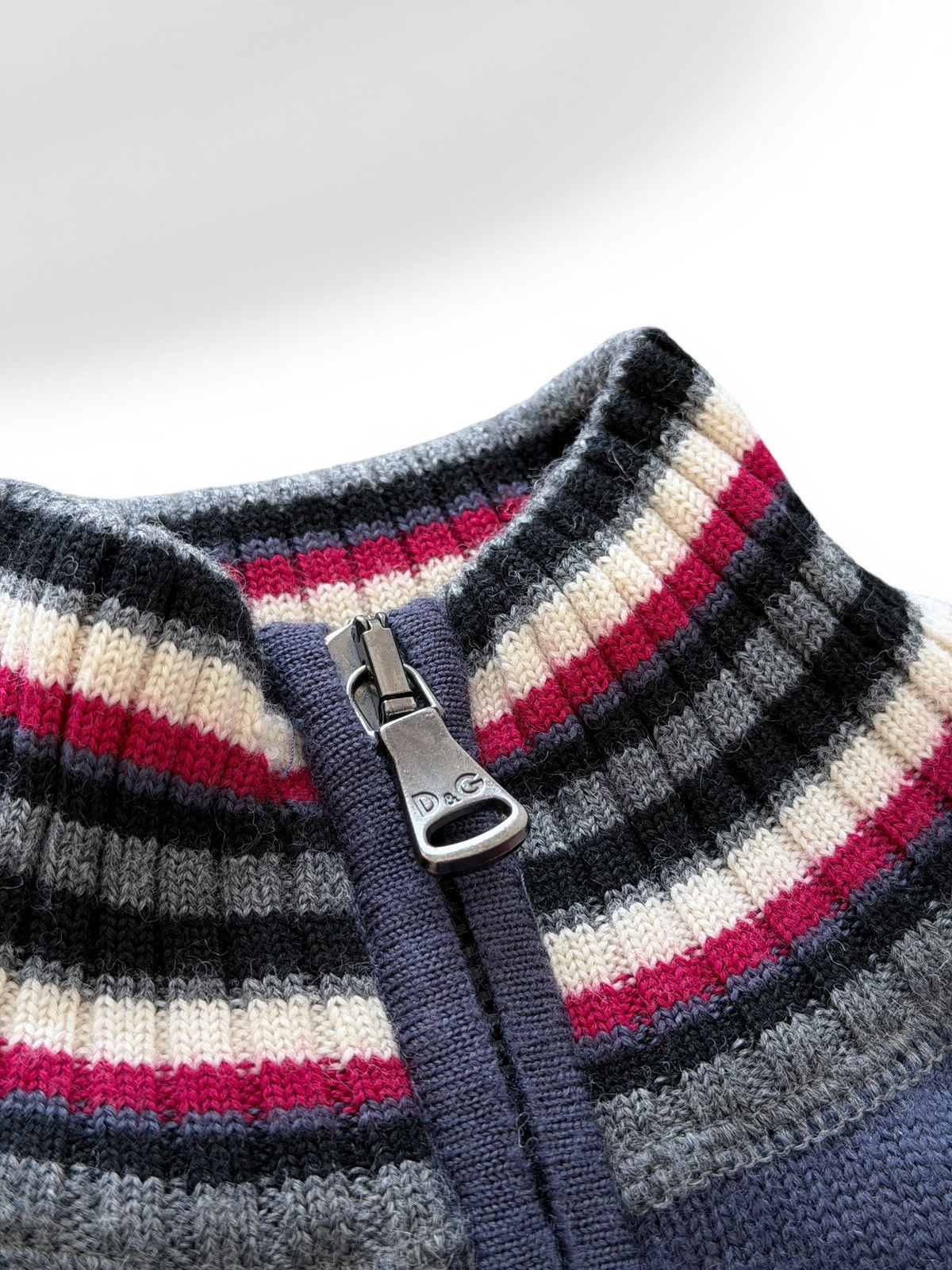 Dolce & Gabbana 2000s Dolce & Gabbana Wool Knit Zip Sweater Size US M / EU 48-50 / 2 - 6 Thumbnail