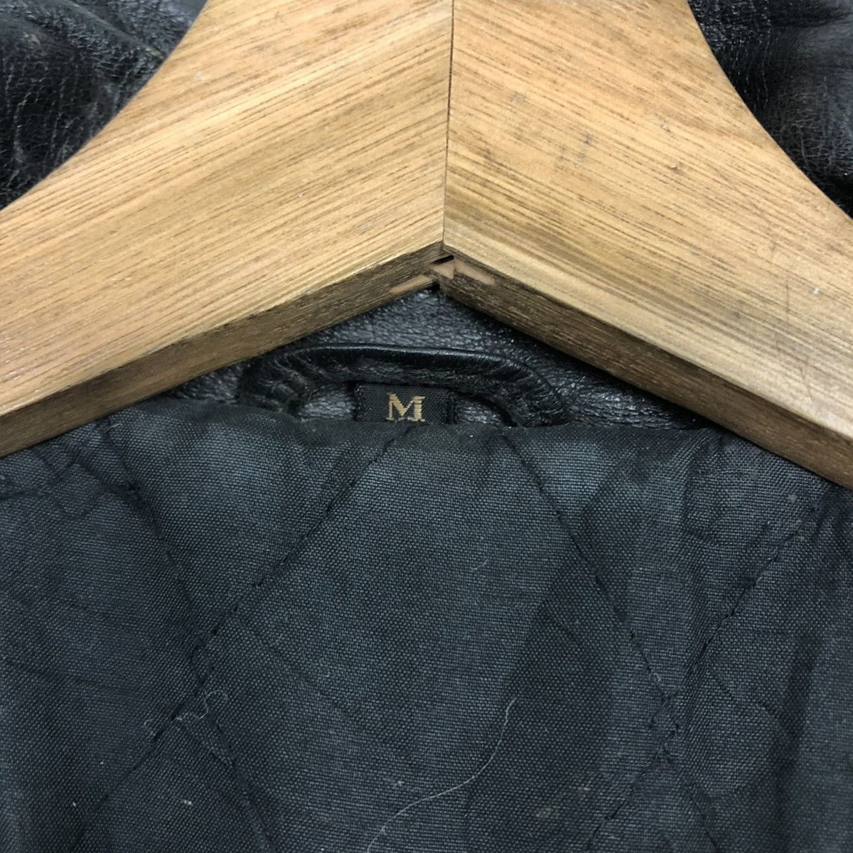 Japanese Brand 🔥VINTAGE BIKER LEATHER JACKET UNBRANDED ISSEY MIYAKE Size US M / EU 48-50 / 2 - 20 Thumbnail