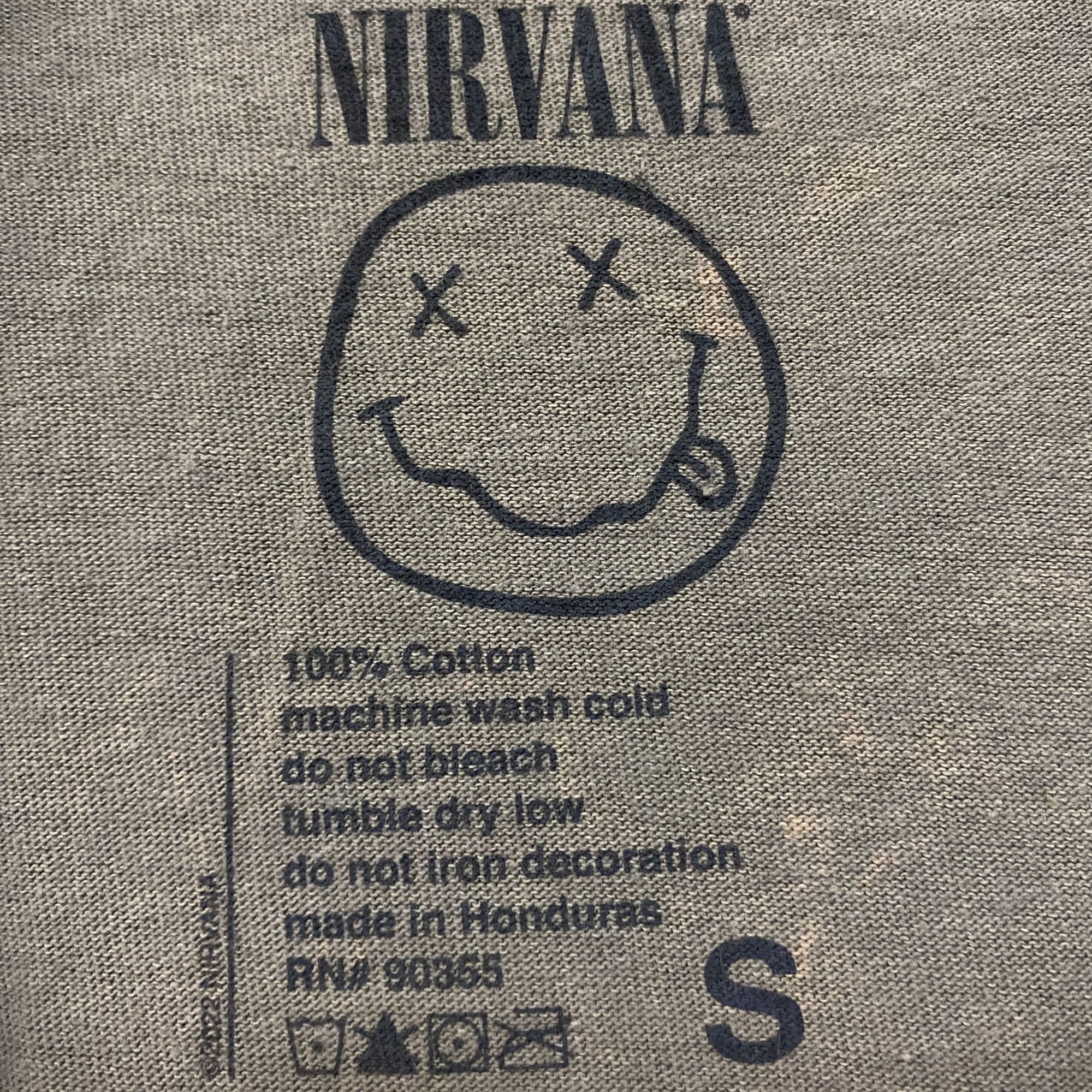 Nirvana Nirvana Nevermind Tour Art Dead Eye Smiley Grunge Band Tee S Size US S / EU 44-46 / 1 - 4 Thumbnail