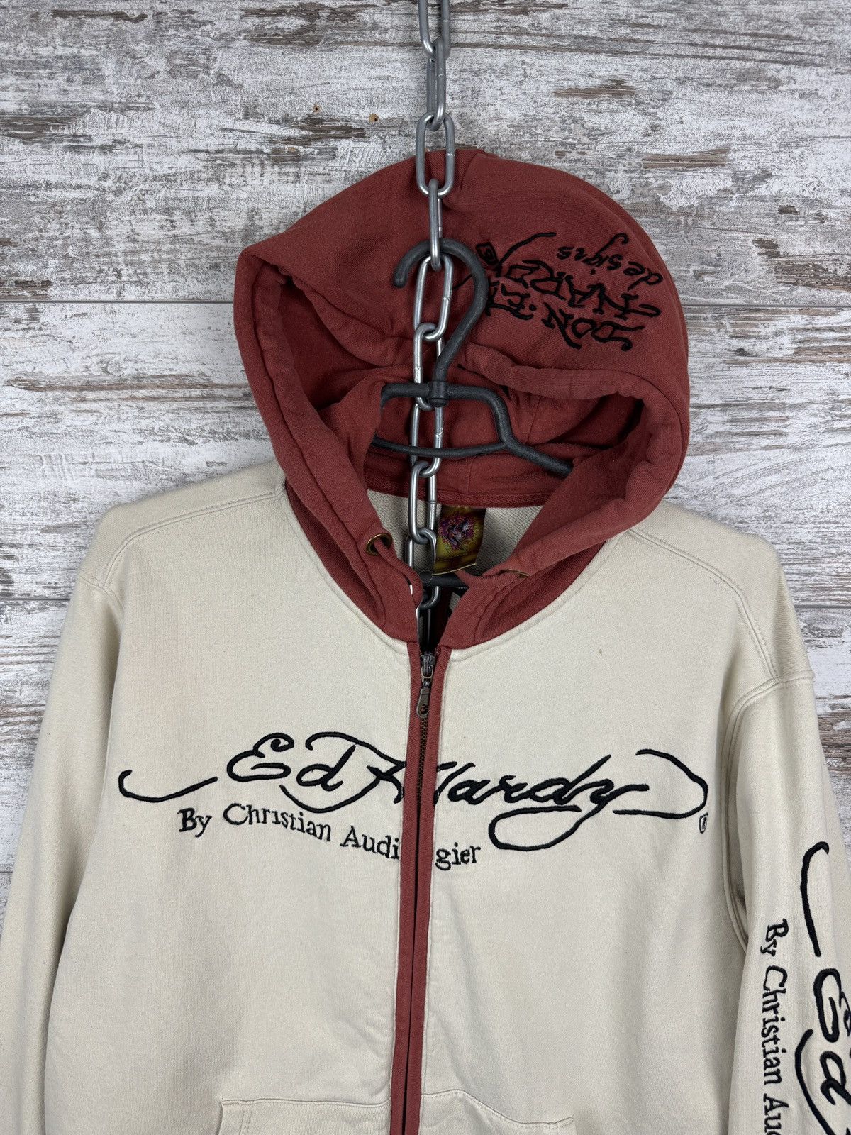 Christian Audigier Vintage Ed Hardy by Christian Audigier Zip Hoodie jacket Size US S / EU 44-46 / 1 - 3 Thumbnail