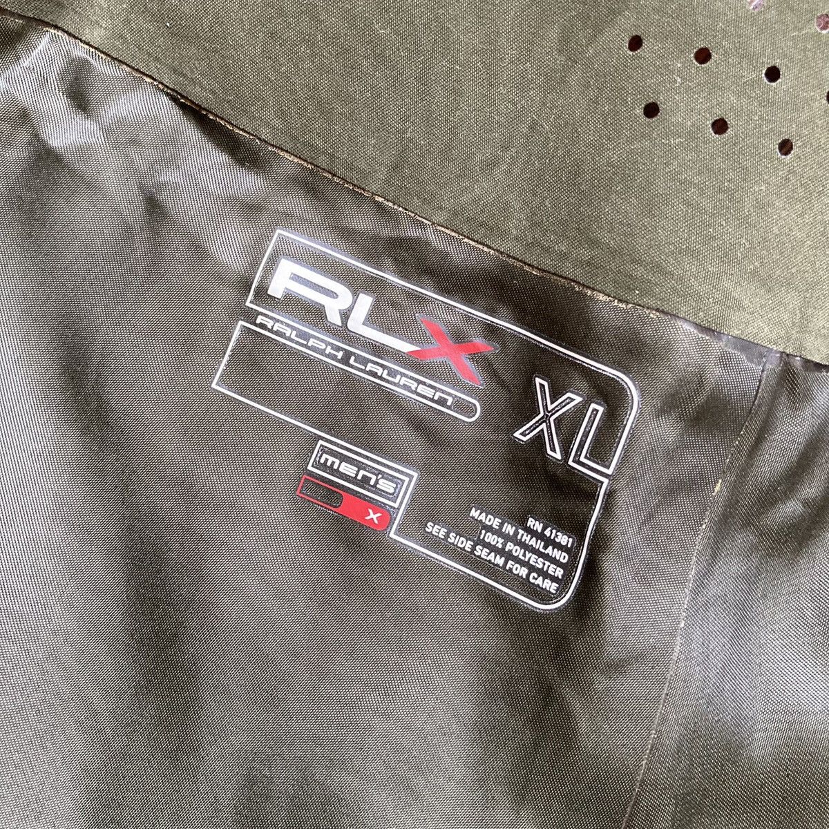 Vintage Ralph Lauren RLx Shorts Streetwear Racing Y2k Sports Style Size US 36 / EU 52 - 5 Thumbnail