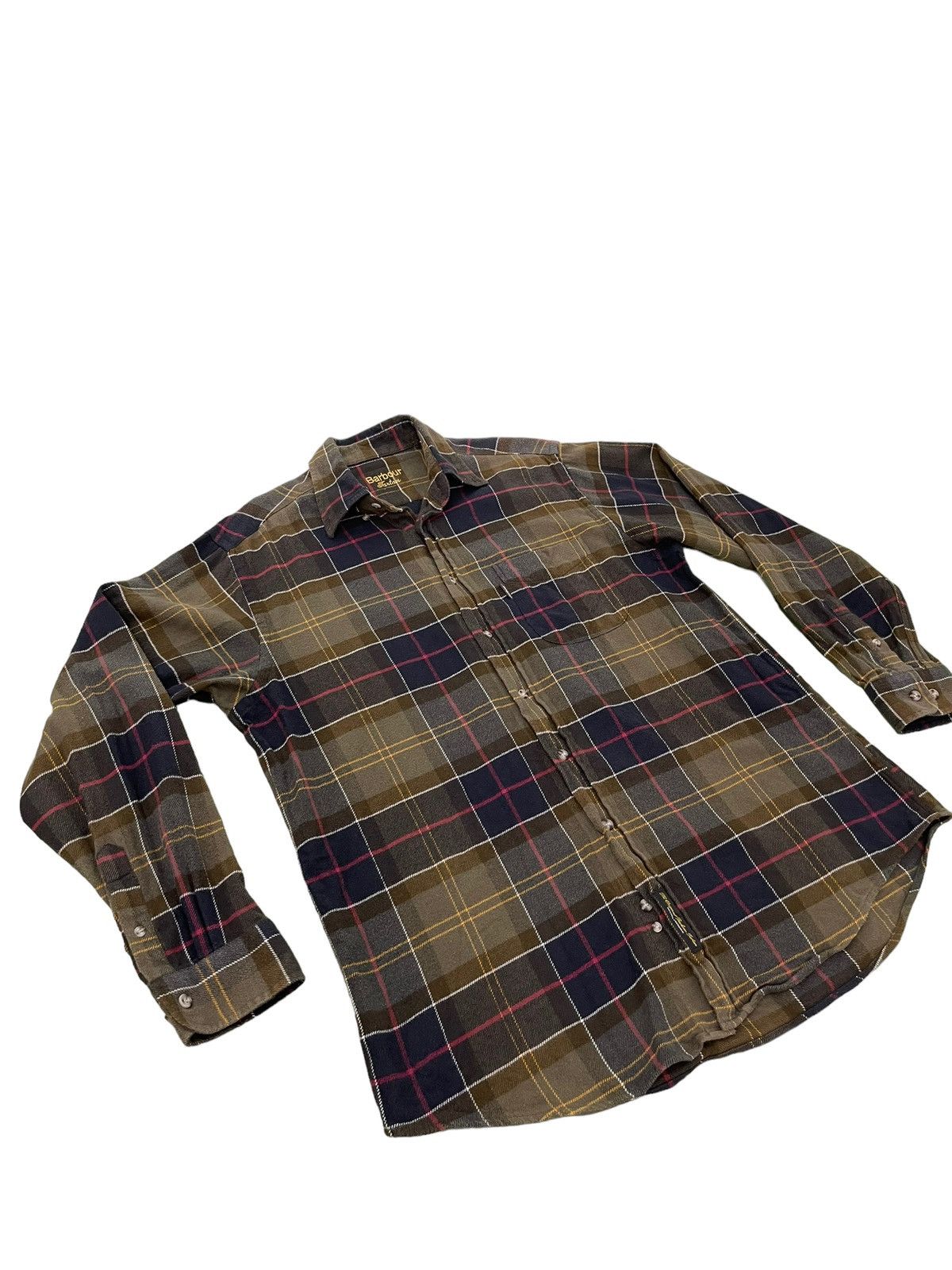 Barbour Flannel Shirt Barbour Tartan 5🟩2 Size US L / EU 52-54 / 3 - 1 Thumbnail