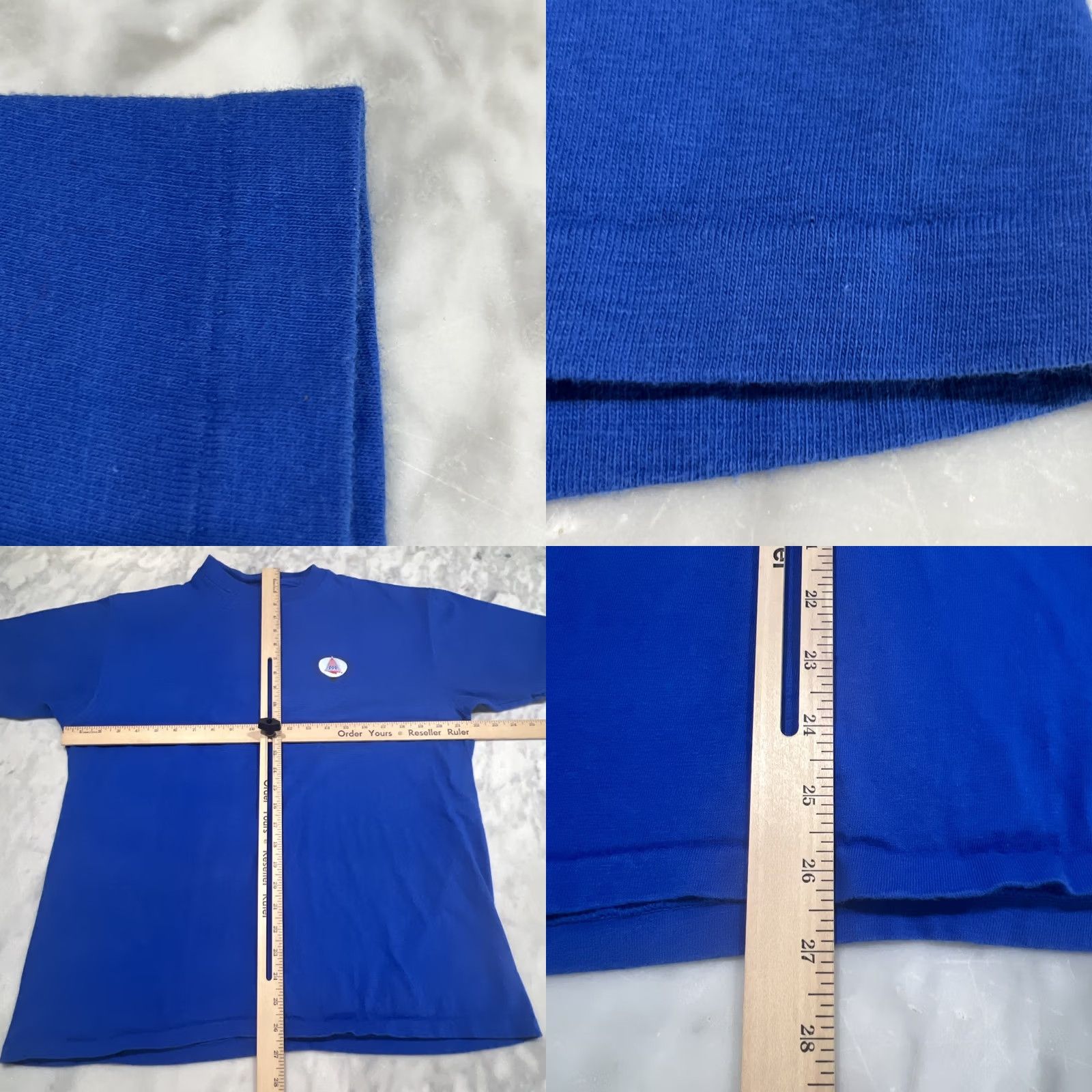Vintage VINTAGE America’s Cup Challenge Shirt L Blue 1987 Newport Ca Short Sleeve Cotton Mens Size US L / EU 52-54 / 3 - 8 Thumbnail