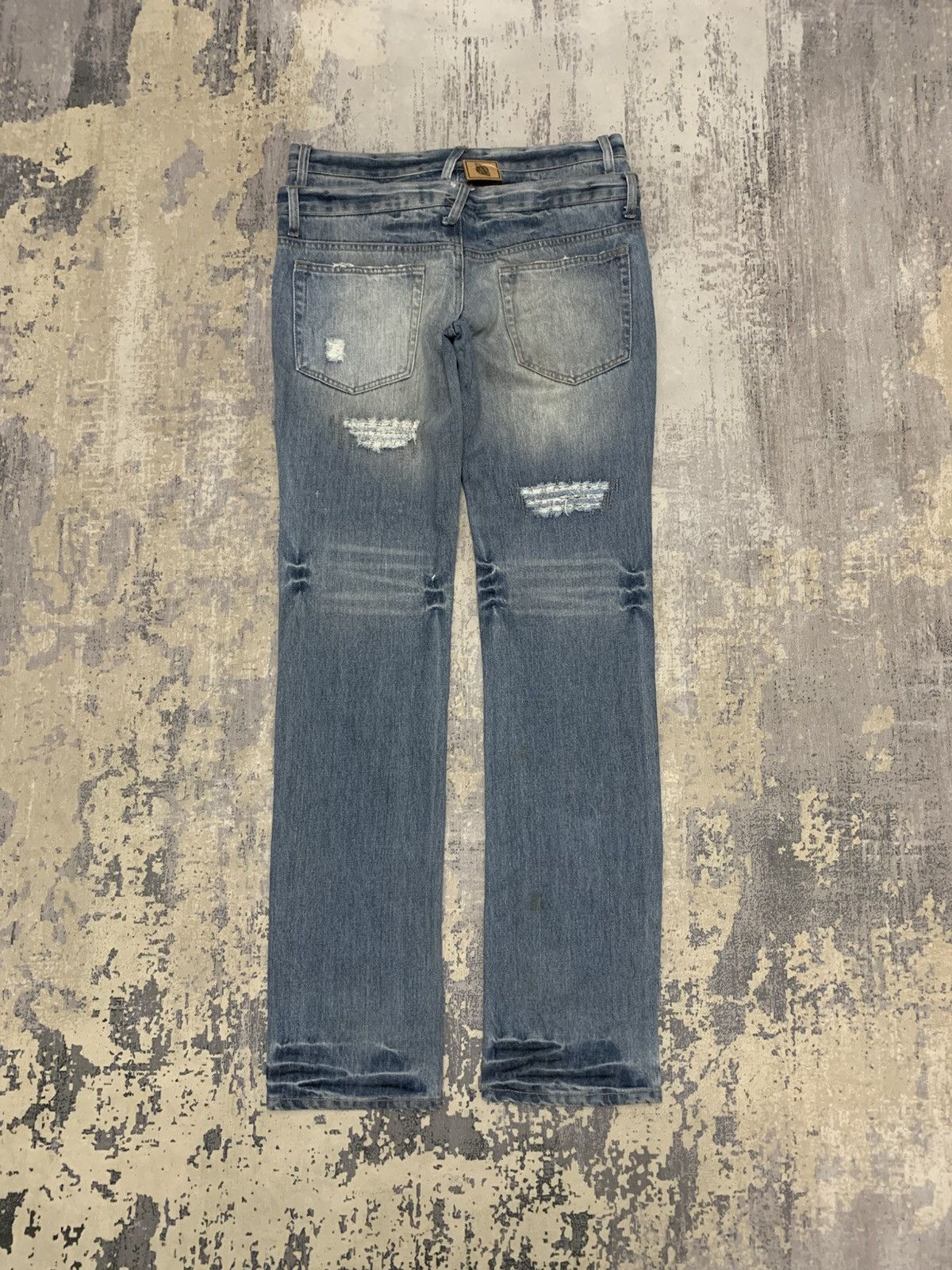 Japanese Brand Zerosail Japanese Brand Double Waist Punk Denim Size US 32 / EU 48 - 6 Thumbnail