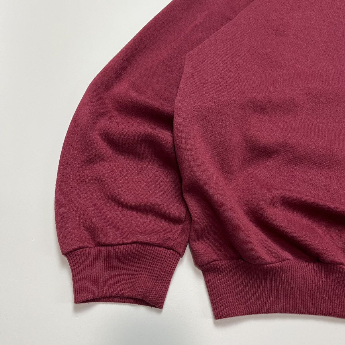 Polo Ralph Lauren Rare 80s Ralph Lauren Made in USA Burgundy Sweatshirt Size US S / EU 44-46 / 1 - 2 Thumbnail