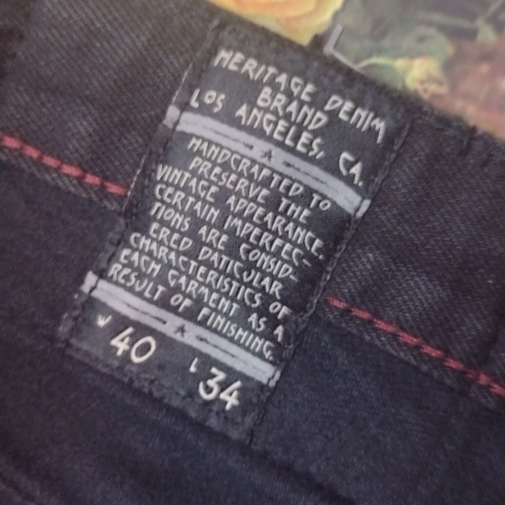 Cult Of Individuality CULT of individuality black rebel straight jeans size 40x34 Size US 40 / EU 56 - 4 Thumbnail