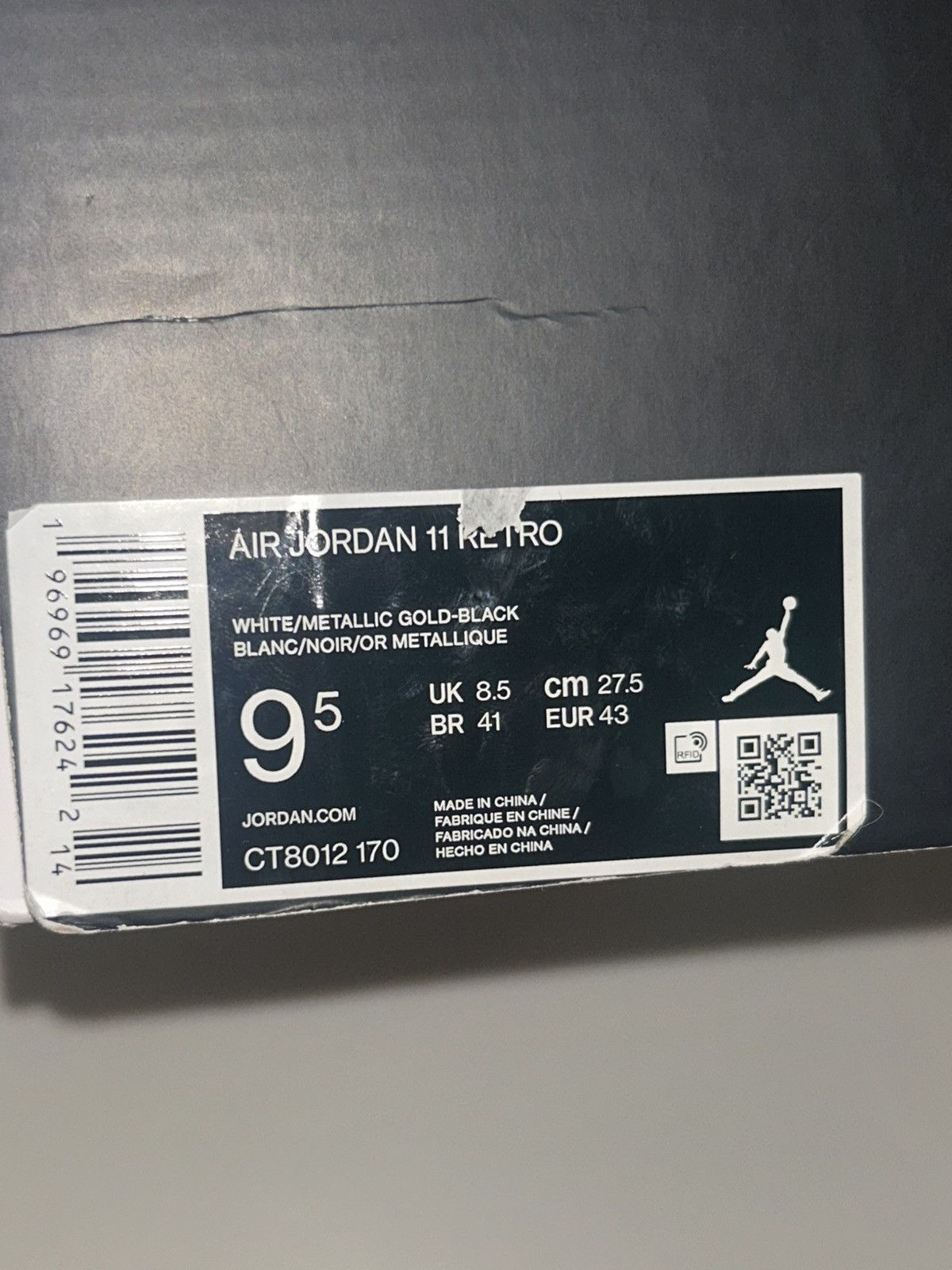 Jordan Brand Jordan 11 DMP Gratitude Size 9.5 Size US 9.5 / EU 42-43 - 7 Thumbnail