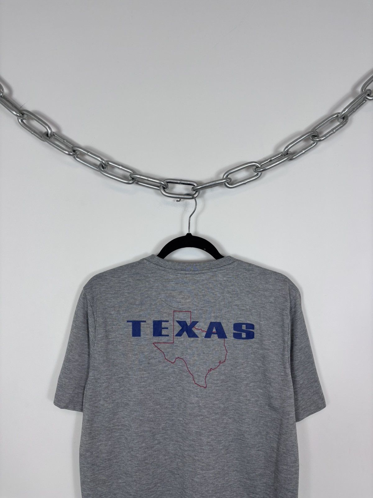 Oakley Oakley Gray Melange NWT Texas USA T-Shirt Tee Men’s Big Logo Size US M / EU 48-50 / 2 - 18 Thumbnail