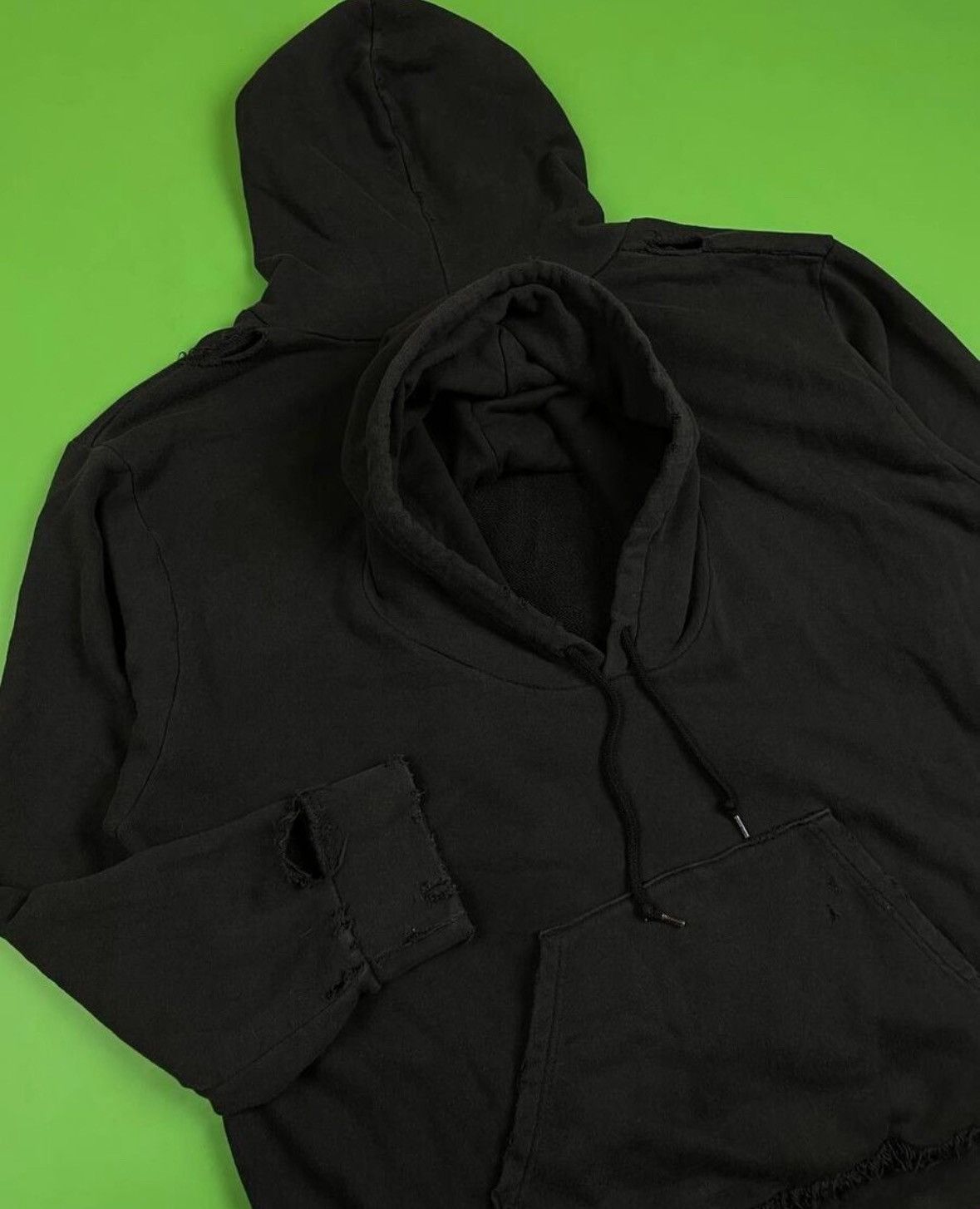 Yohji Yamamoto YOHJI YAMAMOTO x RequaL Wildside Deconstructed Hoodie Size US L / EU 52-54 / 3 - 18 Thumbnail
