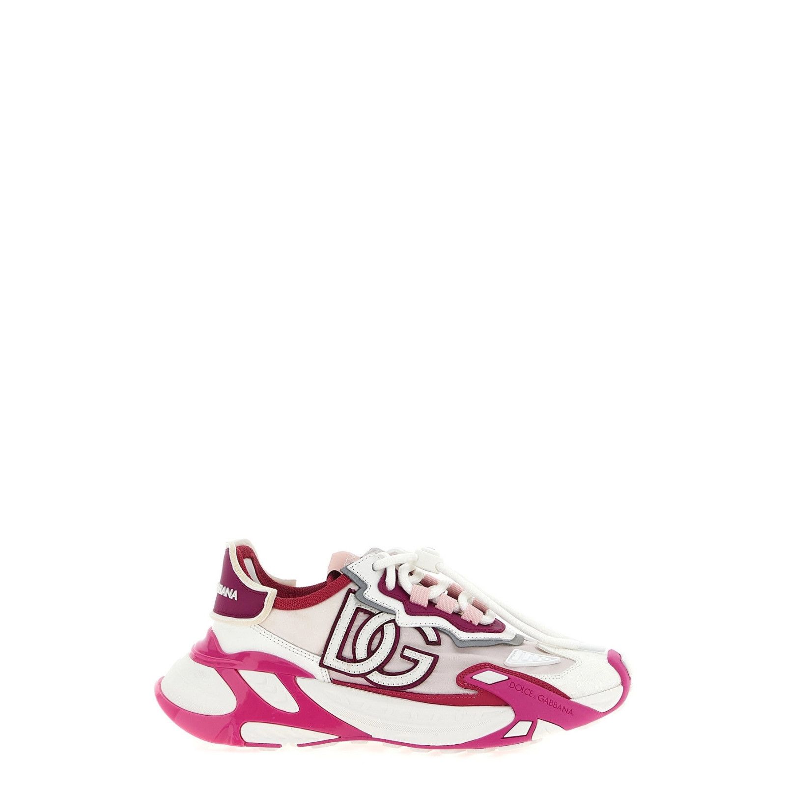 DOLCE&GABBANA Daymaster Pink/White Sneakers New (Women's siz