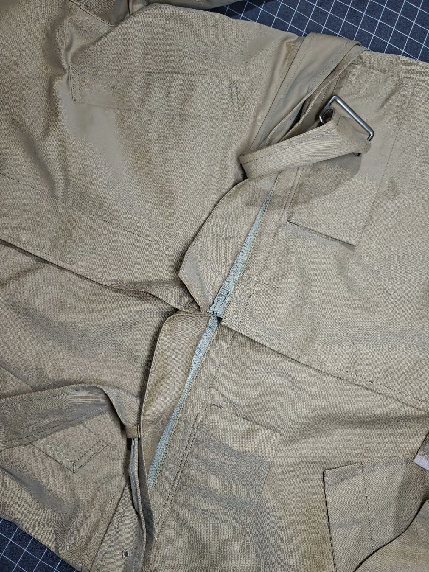 Japanese Brand Meanswhile Trench Coat Short Jacket. Size US S / EU 44-46 / 1 - 6 Thumbnail