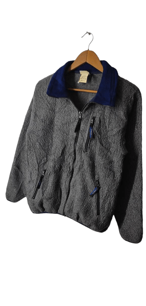 L.L. Bean LL.BEAN MADE IN USA FLEECE JACKET Size M / US 6-8 / IT 42-44 - 2 Thumbnail