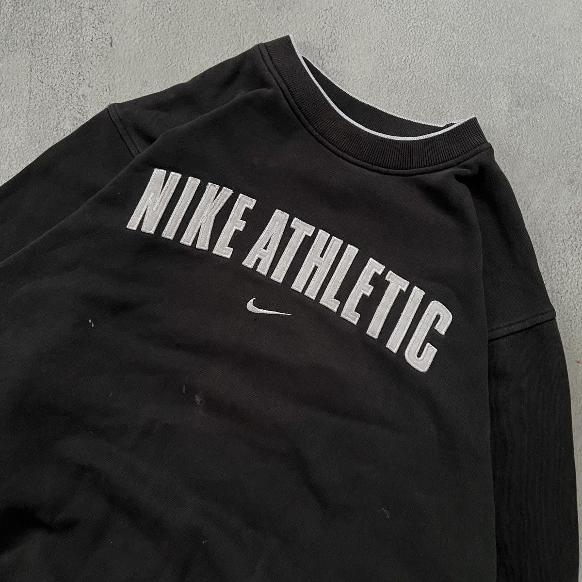 Nike Vintage Nike Athletic Center logo y2k oversized sweatshirt Size US M / EU 48-50 / 2 - 3 Thumbnail