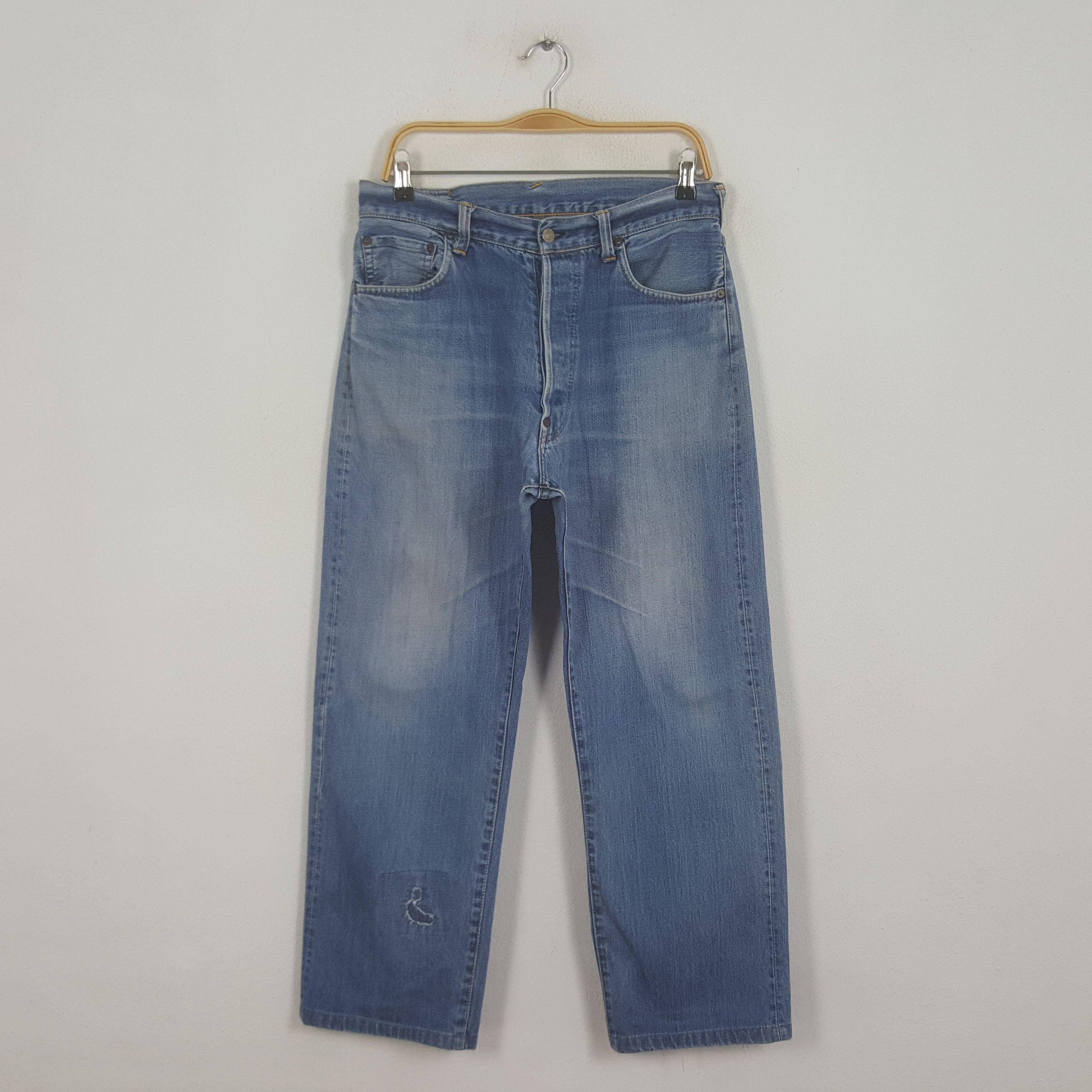 Evisu Vintage Evisu Japanese Brand Daicock Custom Art Denim Jeans Size US 31 - 4 Thumbnail