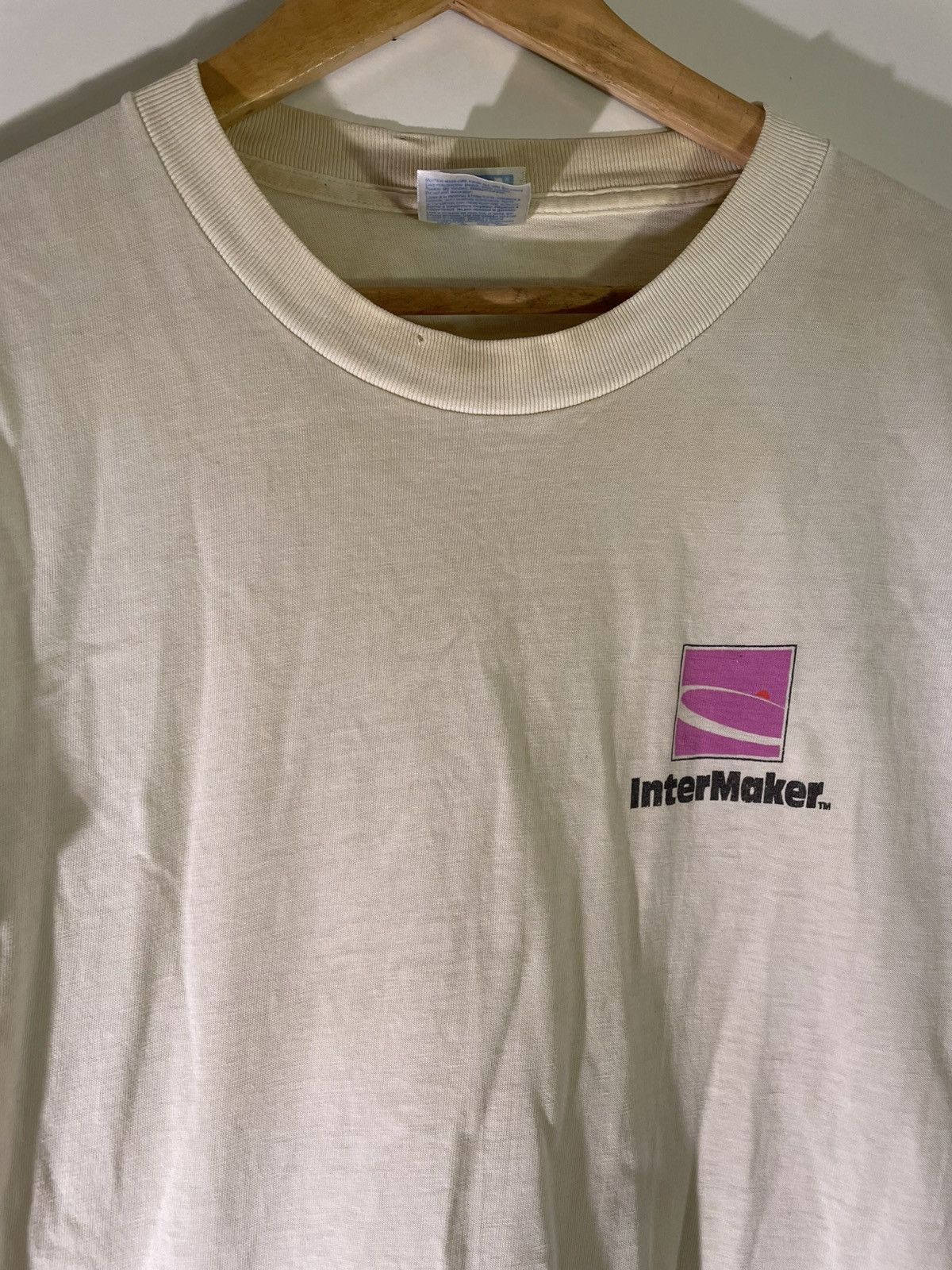 Vintage 90’s VTG Vintage Intermaker Computer PC Retro Indie T Shirt Size US L / EU 52-54 / 3 - 3 Thumbnail
