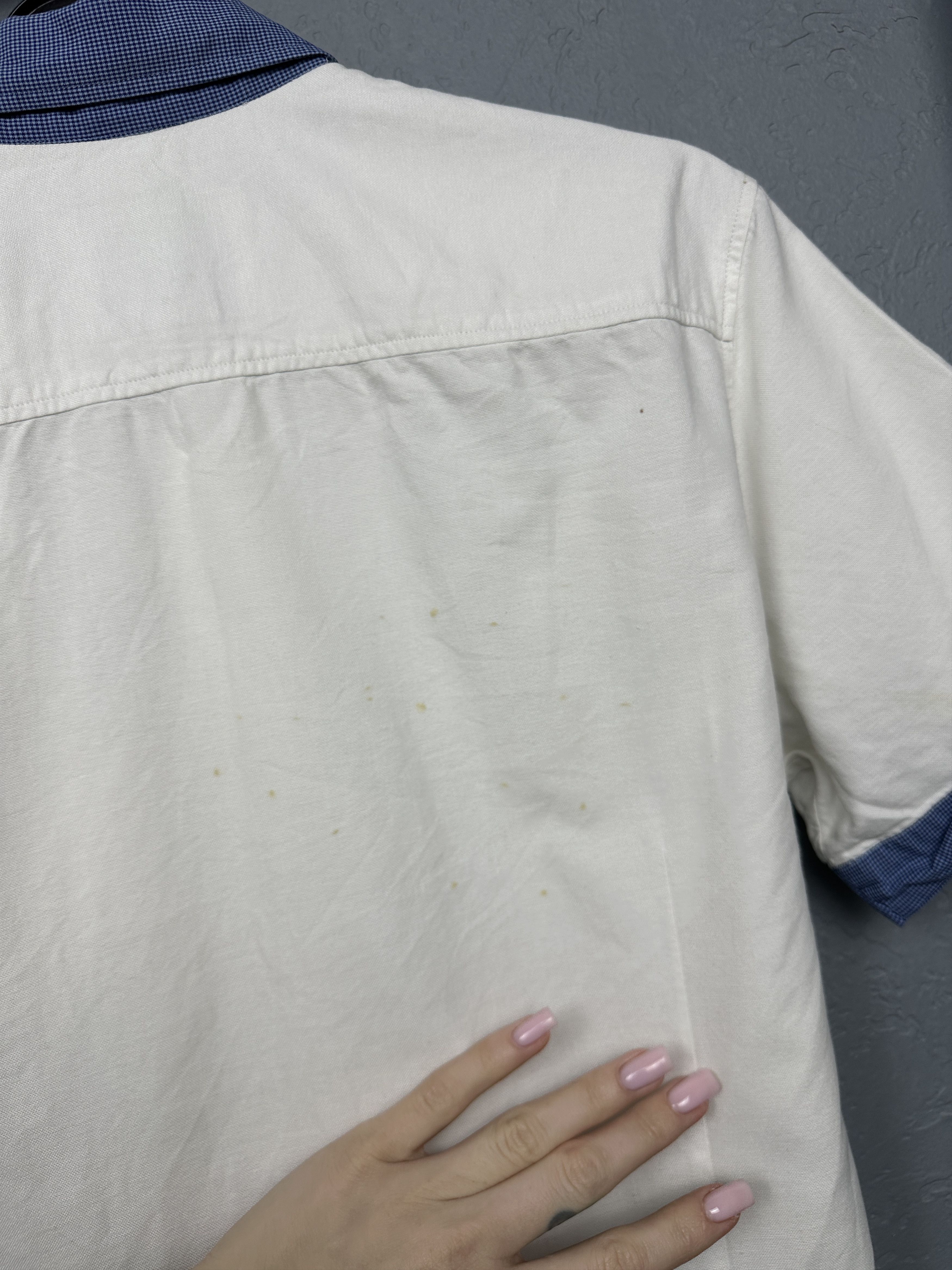 Vivienne Westwood Vivienne Westwood Mens Short Sleeve White Shirt Size US M / EU 48-50 / 2 - 11 Thumbnail