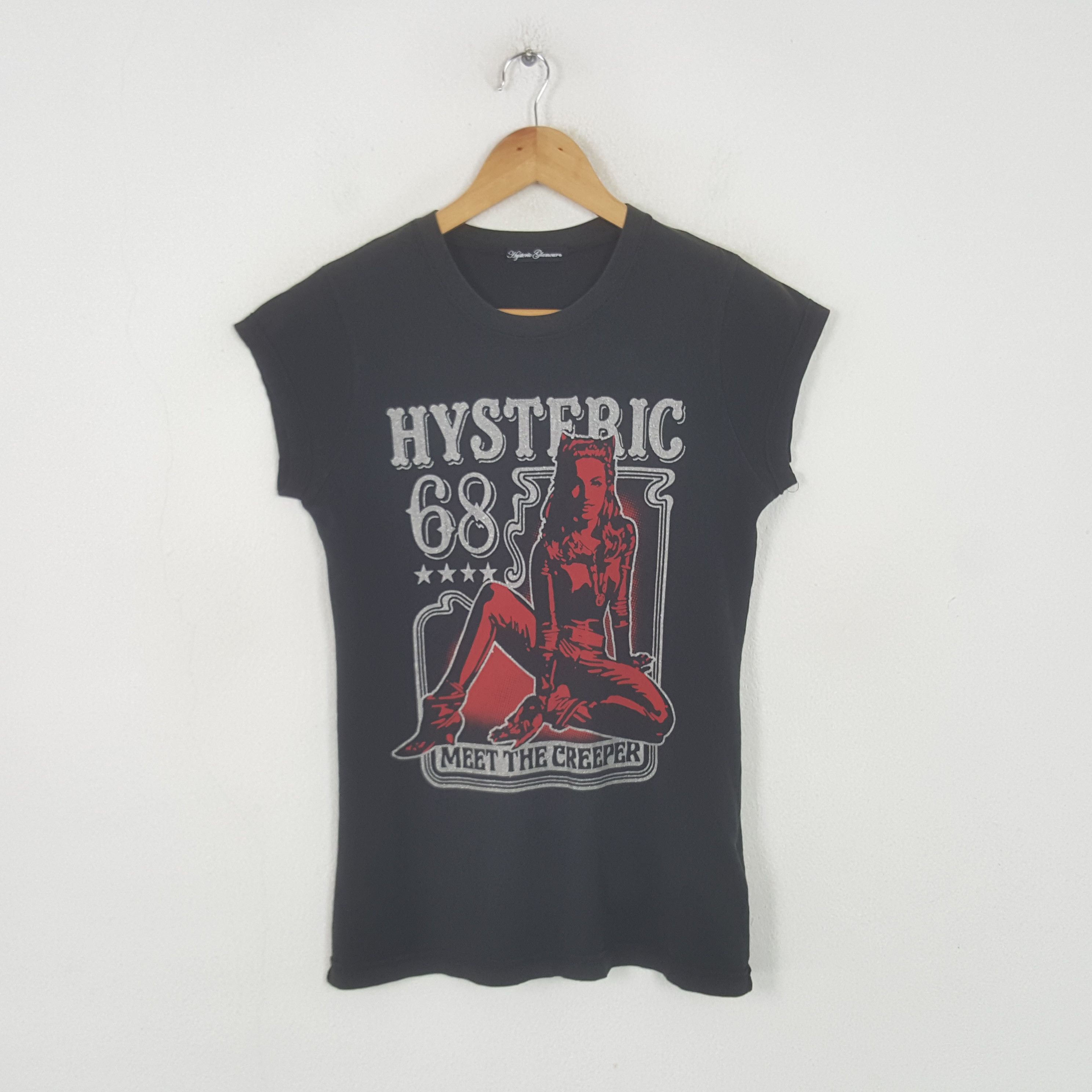 Vintage Hysteric Glamour Japanese Parody Art Tshirt RR11