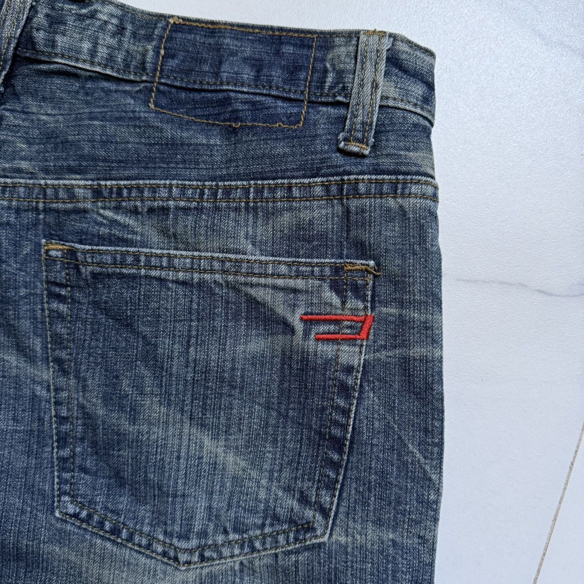 Diesel Vintage Y2K Diesel Denim Division Jeans Size US 34 / EU 50 - 6 Thumbnail