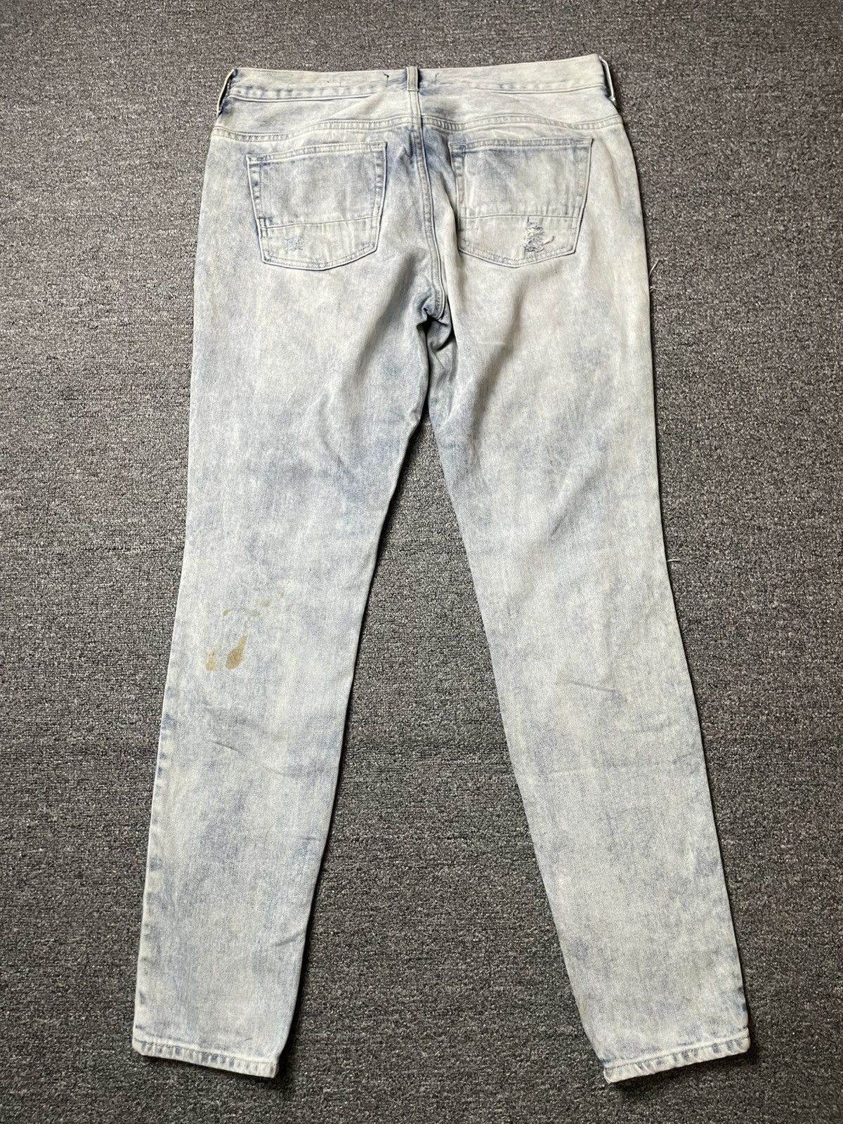 Pacsun × Vintage PACSUN 32x30 Acid Wash Ripped Jeans (92) Size US 35 - 16 Thumbnail