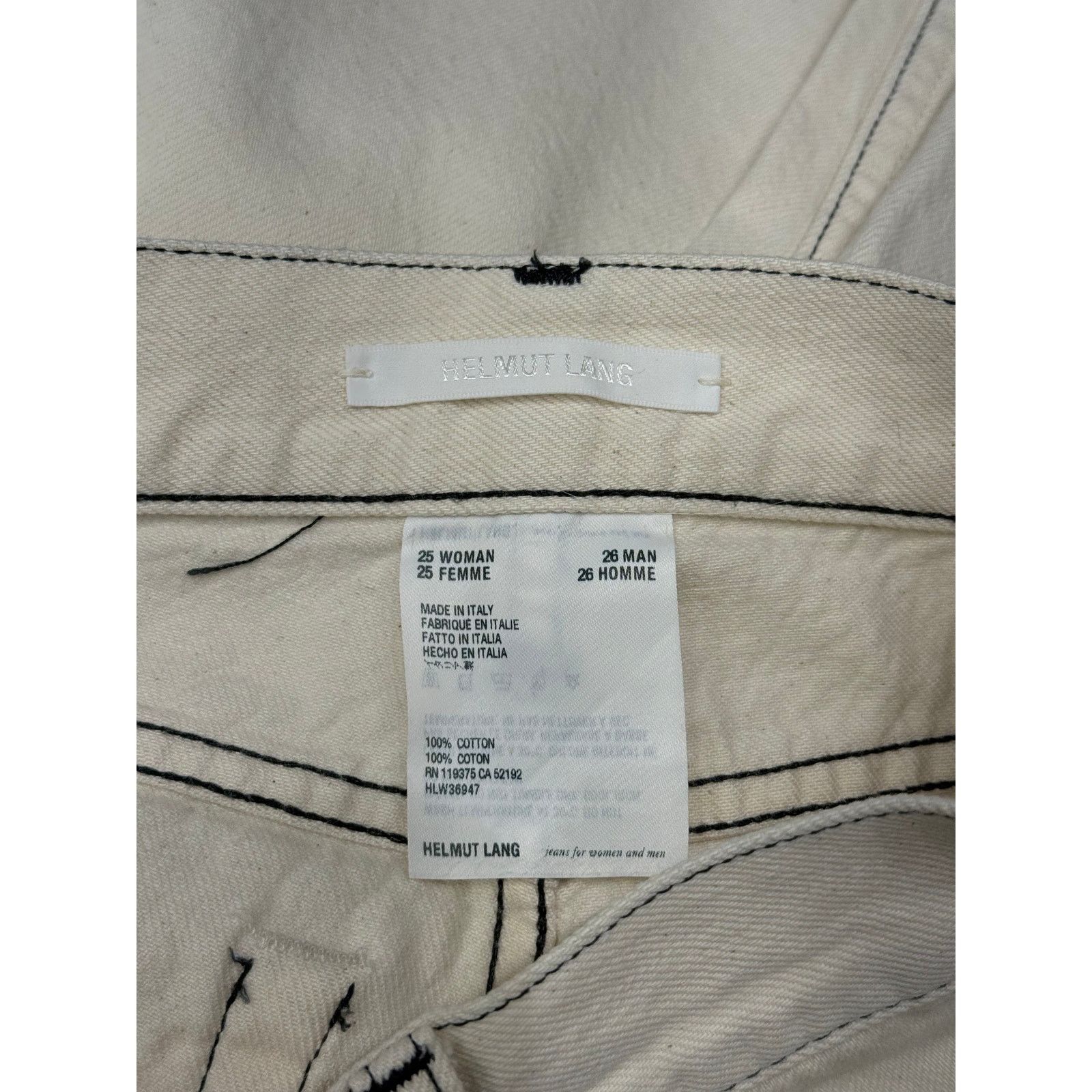 Helmut Lang Helmut Lang denim pants Size 25" / US 0 / IT 36 - 4 Thumbnail