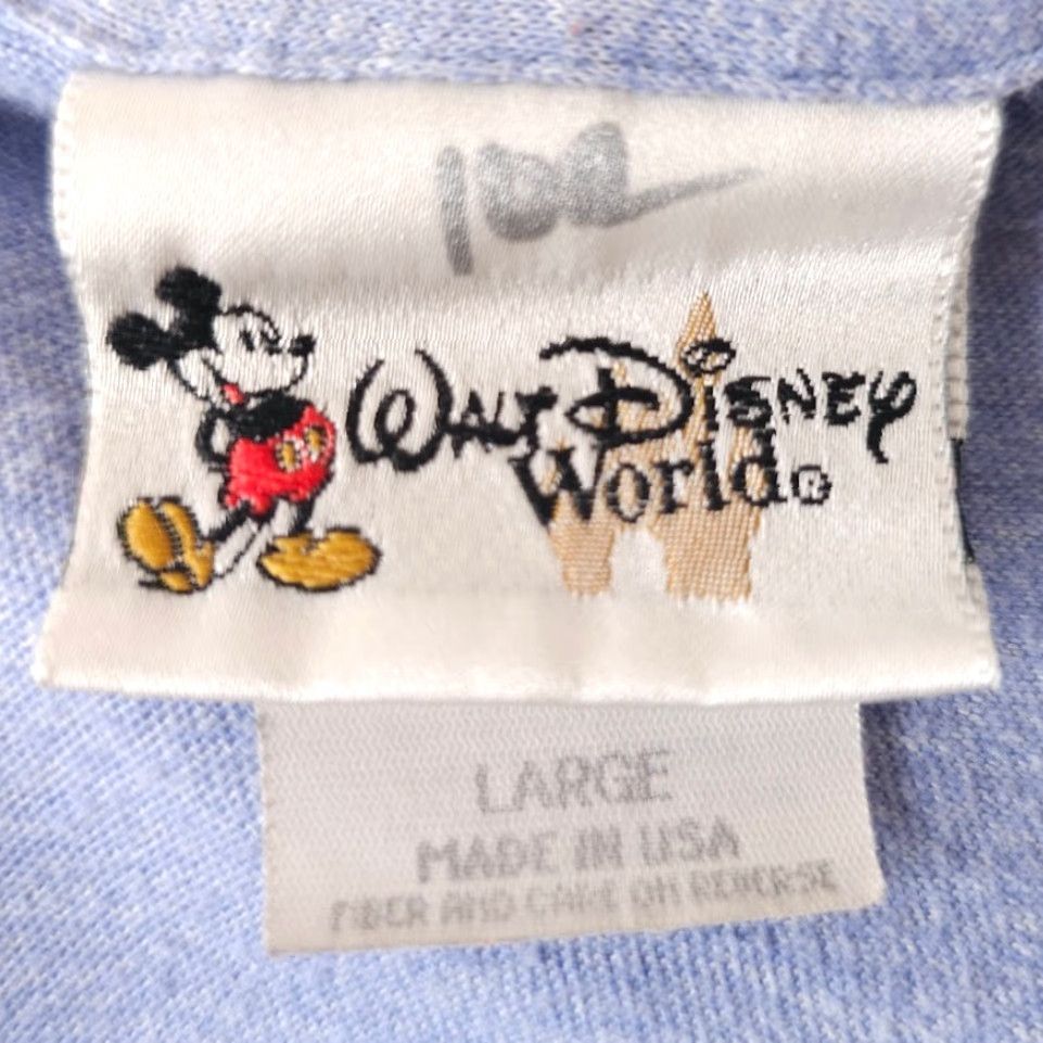 Disney VINTAGE Mickey Mouse T Shirt Mens Large Blue 90s Walt Disney World USA Disney Shirt Mens Large Blue 90s Mickey Mouse T-Shirt Size US L / EU 52-54 / 3 - 5 Thumbnail