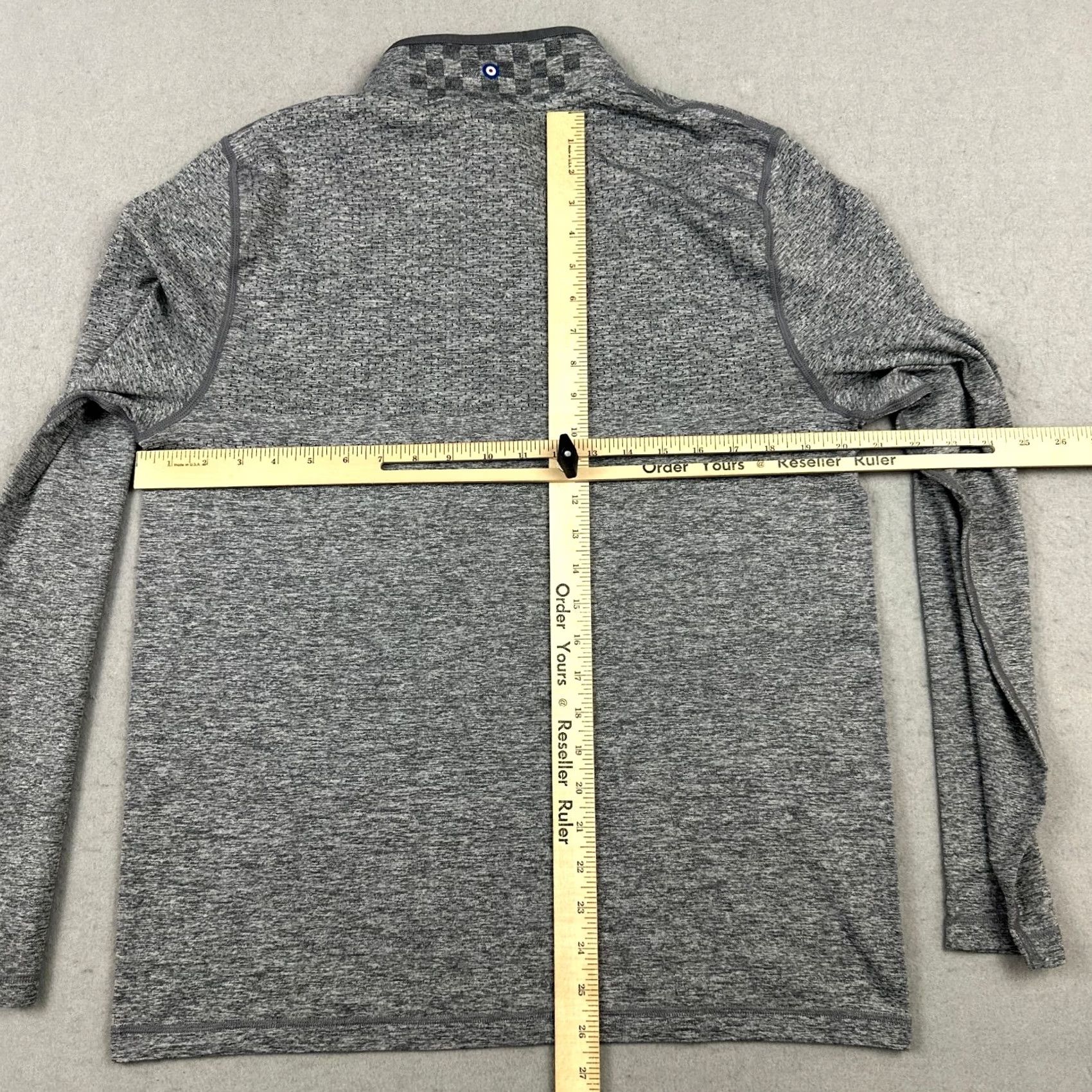 Ben Sherman Ben Sherman Sweater Men Medium Grey 1/4 Zip Golf Pullover Nylon M Size US M / EU 48-50 / 2 - 7 Thumbnail