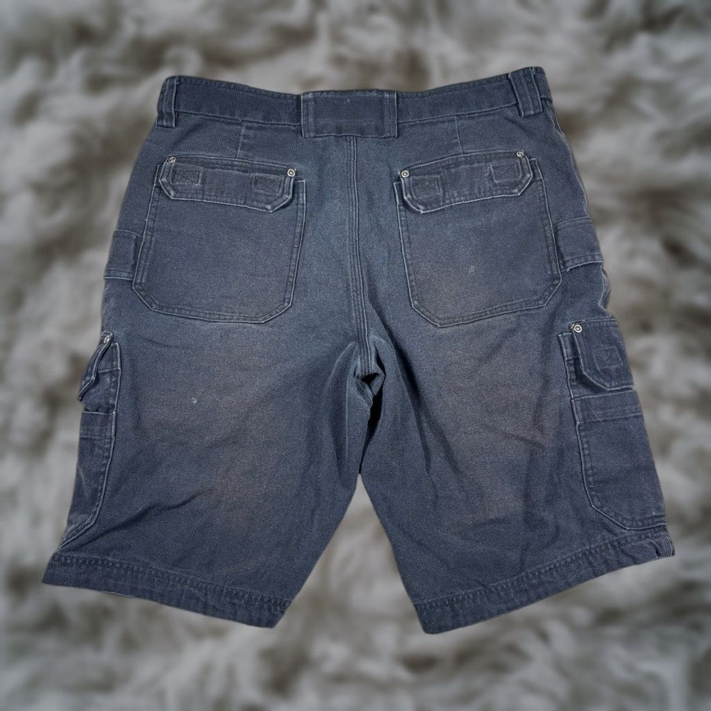 Duluth Trading Company Duluth Trading Fire Hose 12" Cargo Shorts Men 36 Black Canvas Utility Work Shorts Size US 36 / EU 52 - 1 Thumbnail