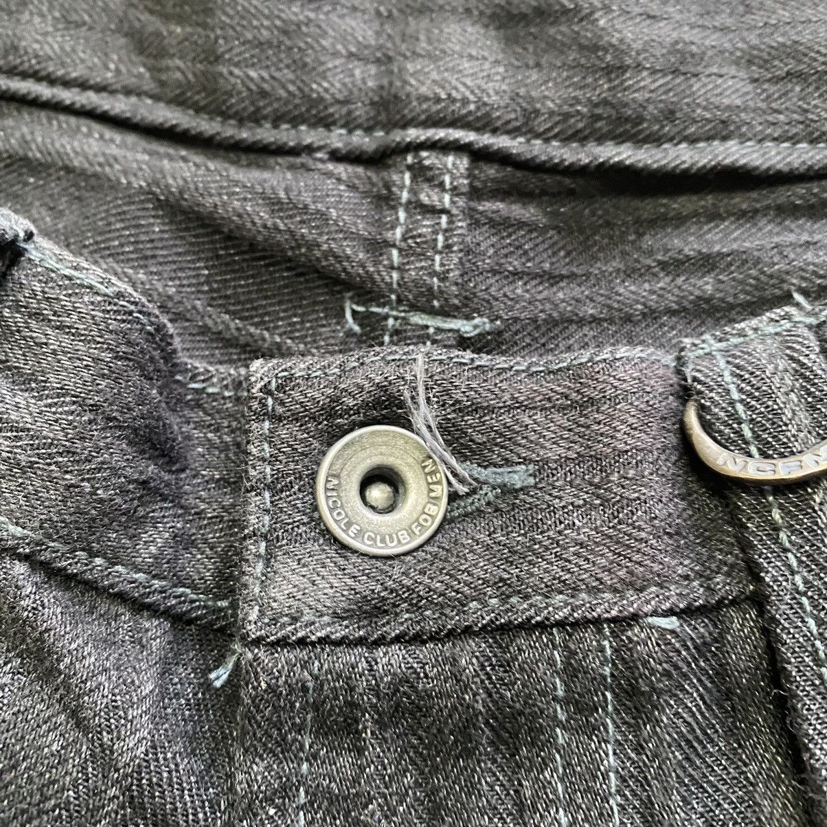 Japanese Brand NCFM Denim Cargo Zipper Flare Pant Size US 30 / EU 46 - 18 Thumbnail