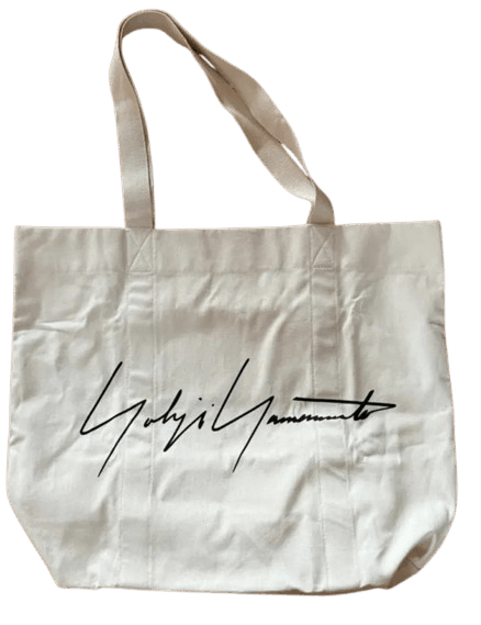 Yohji Yamamoto Tote Shopping Bag Logo Messenger Hobo EX0238