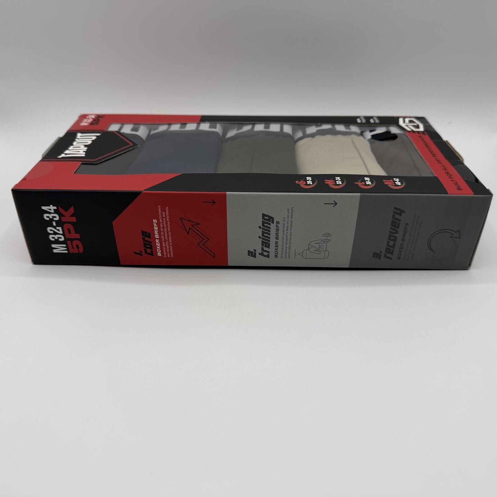 Tapout Tapout Men Core Boxer Briefs 5 Pack Size M Athletic Stretch Size ONE SIZE - 3 Thumbnail