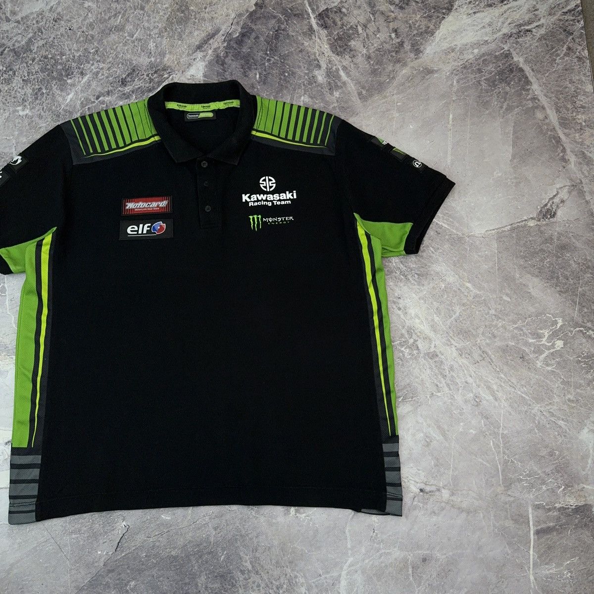 Other Kawasaki T shirt Motosport Racing Team Polo Shirt Mens 2XL Size US XXL / EU 58 / 5 - 5 Thumbnail