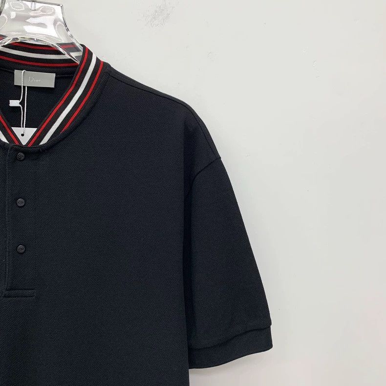 Dior Dior Black bee embroidered cotton single-breasted short-sl Size US XL / EU 56 / 4 - 3 Thumbnail