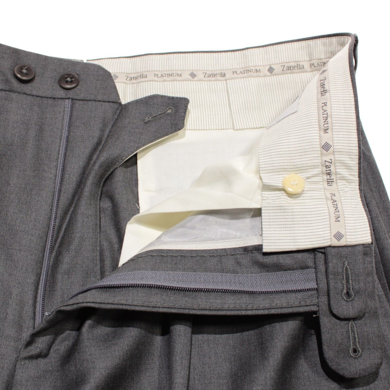 Zanella Zanella New with tags Dress Pants Size 33 US In Gray Size US 33 - 3 Thumbnail