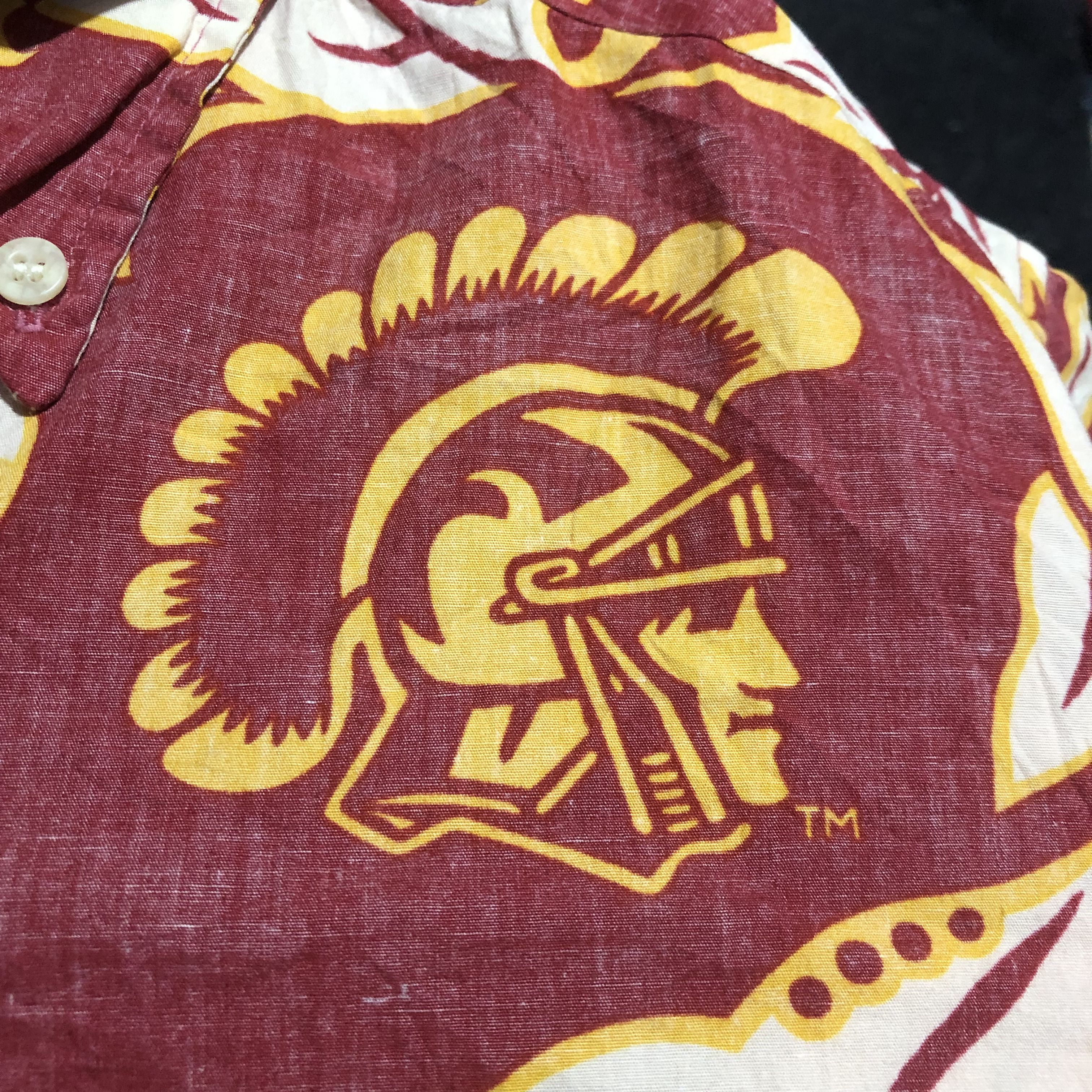 Reyn Spooner Vintage Reyn Spooner X Team Trojan USC aloha hawaiian shirt Size US XS / EU 42 / 0 - 3 Thumbnail
