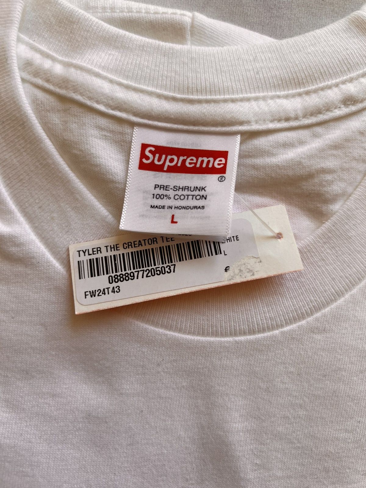 Supreme L Supreme Tyler the Creator Photo Tee White t-shirt rap merc Size US L / EU 52-54 / 3 - 20 Thumbnail